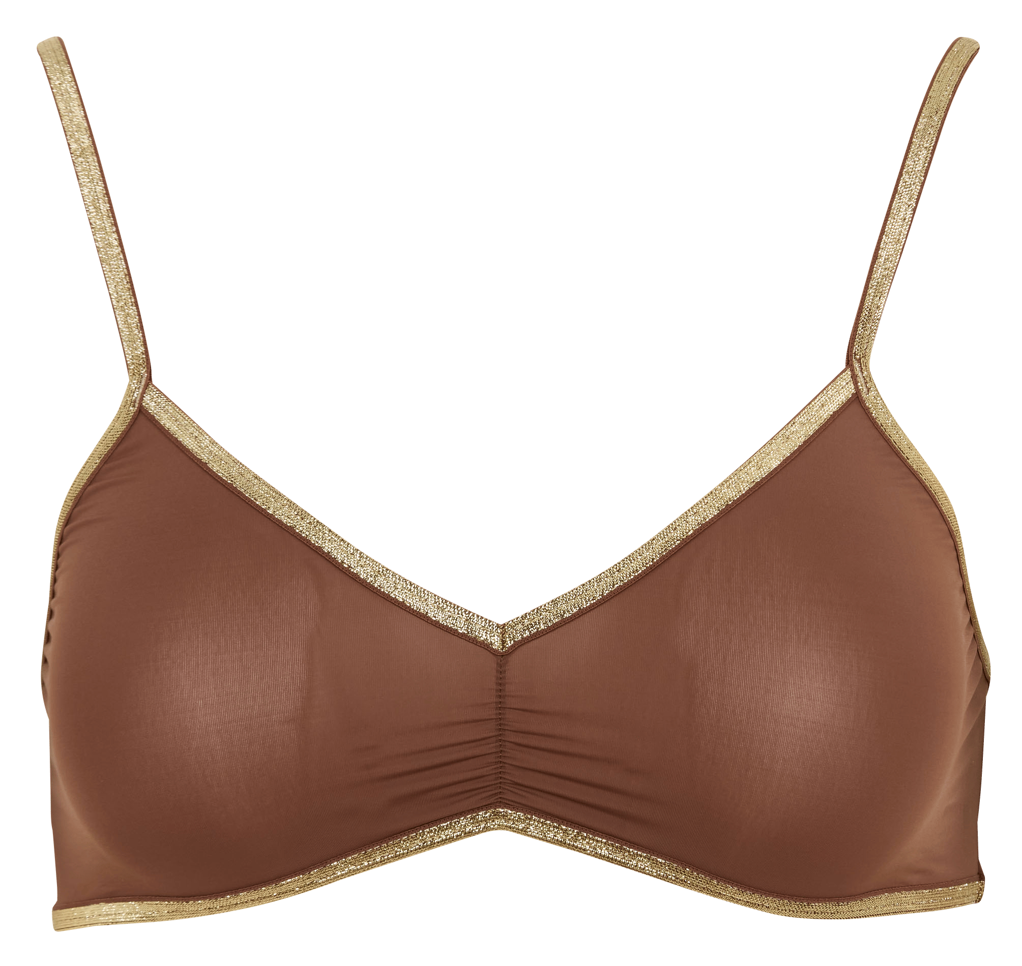 Unwired bralet with lurex LA NOUVELLE