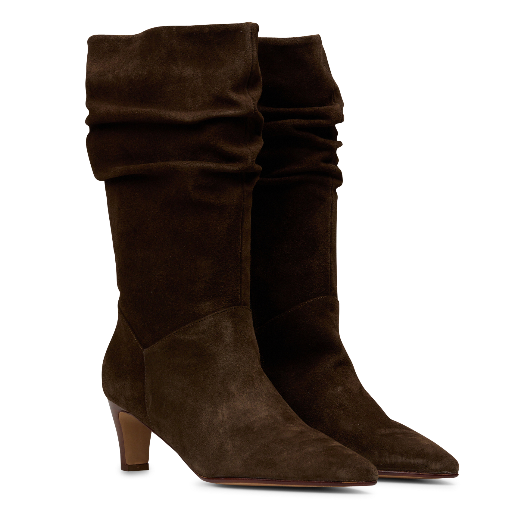 Bottes en cuir MELLOW YELLOW Kaki