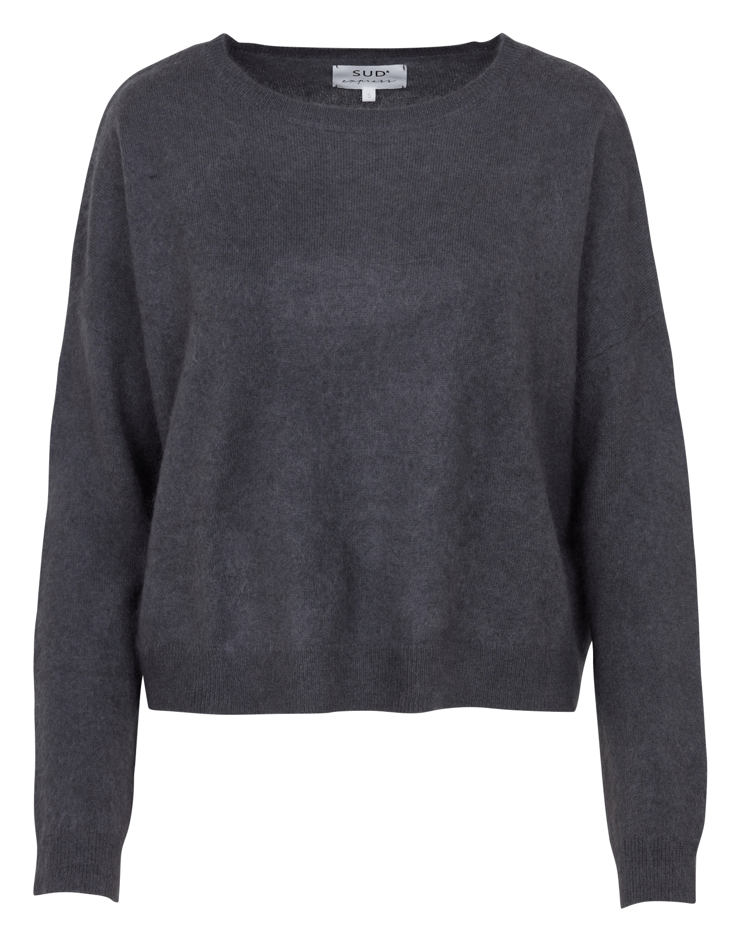 Straight wool-blend sweater SUD EXPRESS Grey