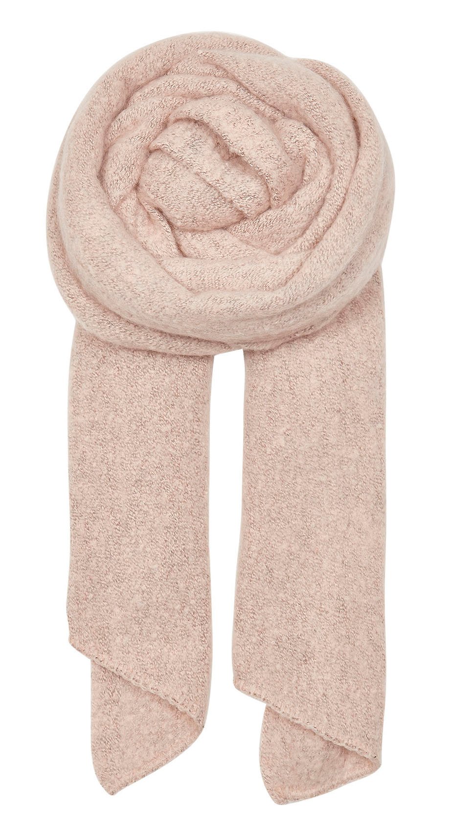 Chenille knit scarf PIECES Pink
