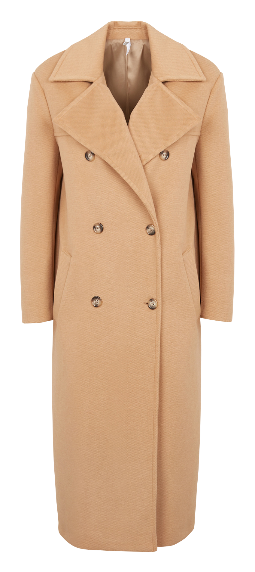Manteau col tailleur  IMPERIAL Marron