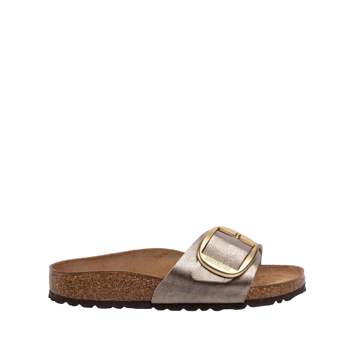 Faux leather sandals BIRKENSTOCK Grey