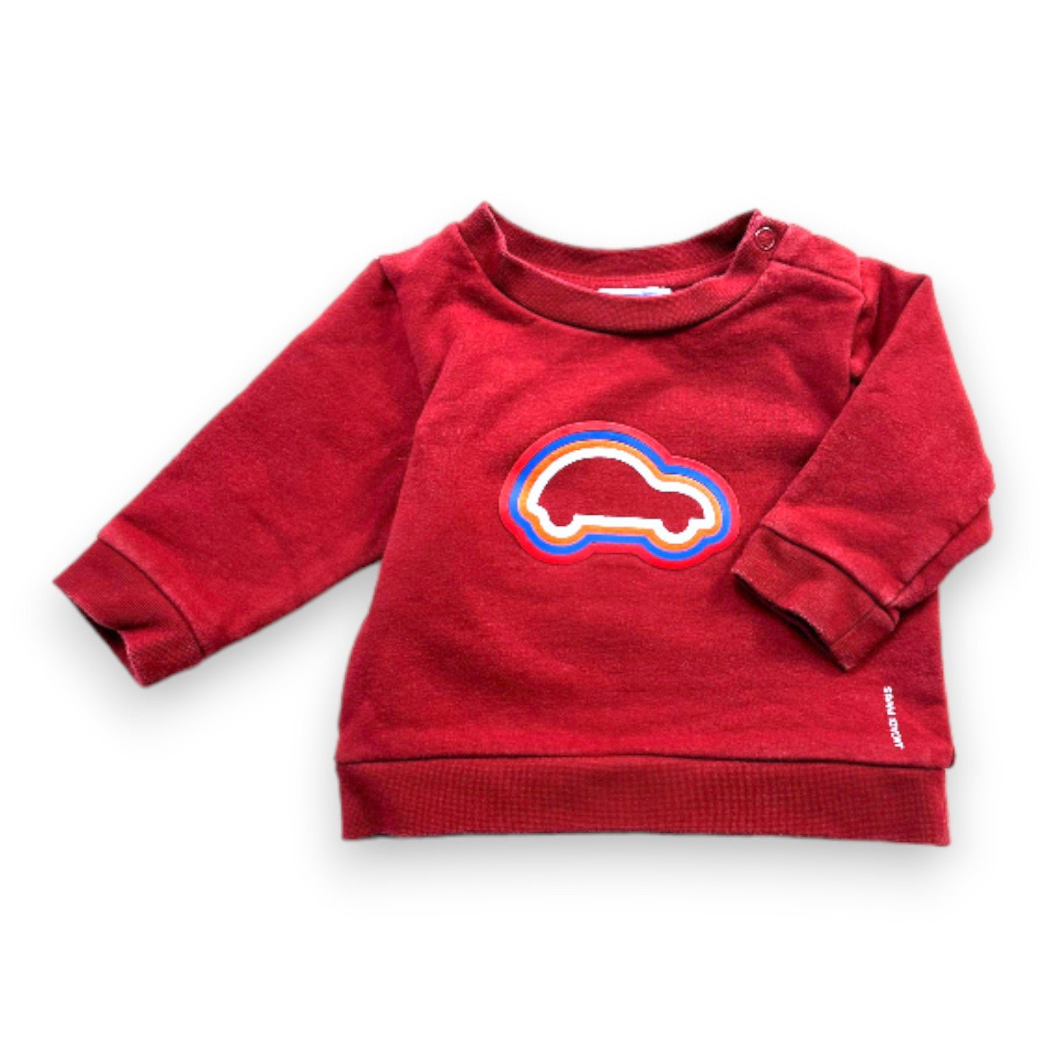 Red baby sweatshirt - 6 months JACADI - Seconde Main Red