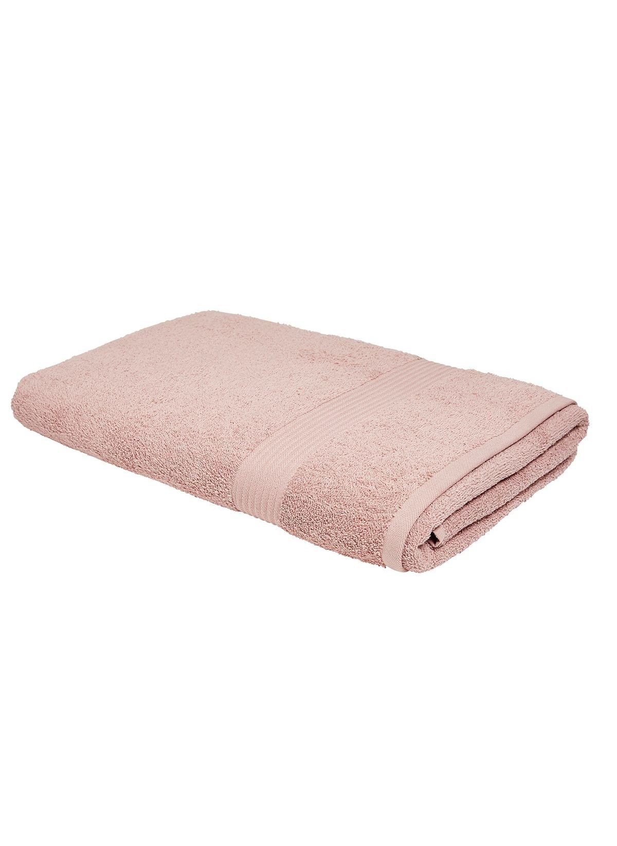 Solid color cotton beach towel TODAY LINGE DE MAISON Pink
