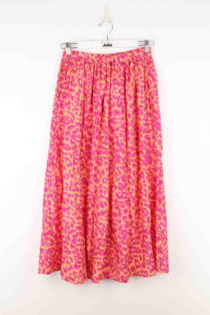 Orange skirt ELISE CHALMIN - Seconde Main Orange