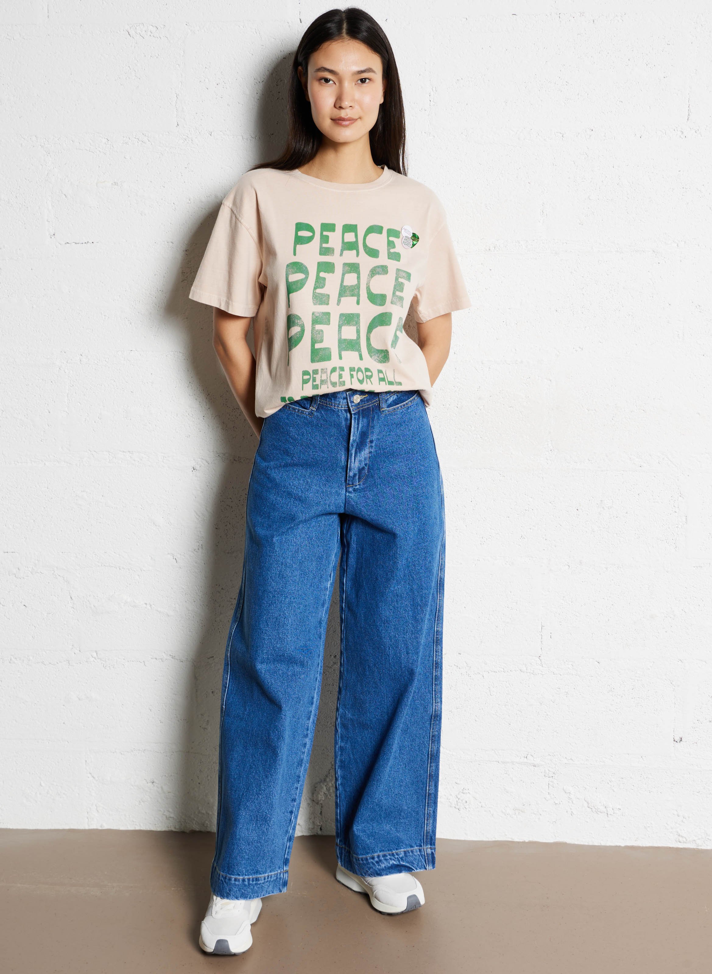 Jean large  LOLLYS LAUNDRY Bleu