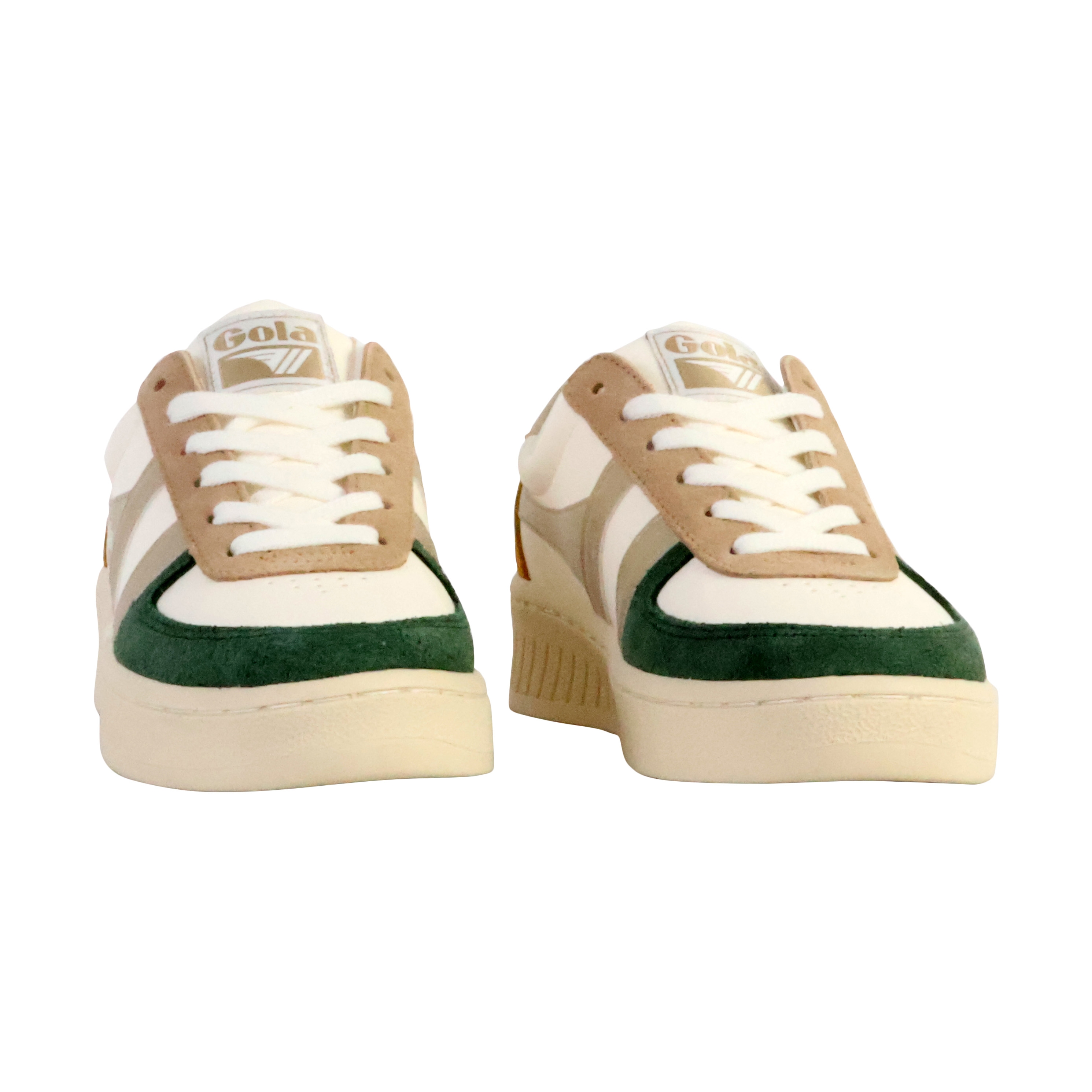 Leather sneakers grandslam quadrant GOLA White