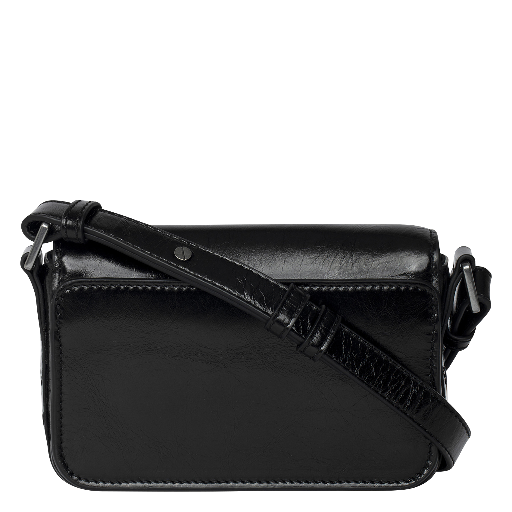 Leren clutch ZADIG&VOLTAIRE Zwart