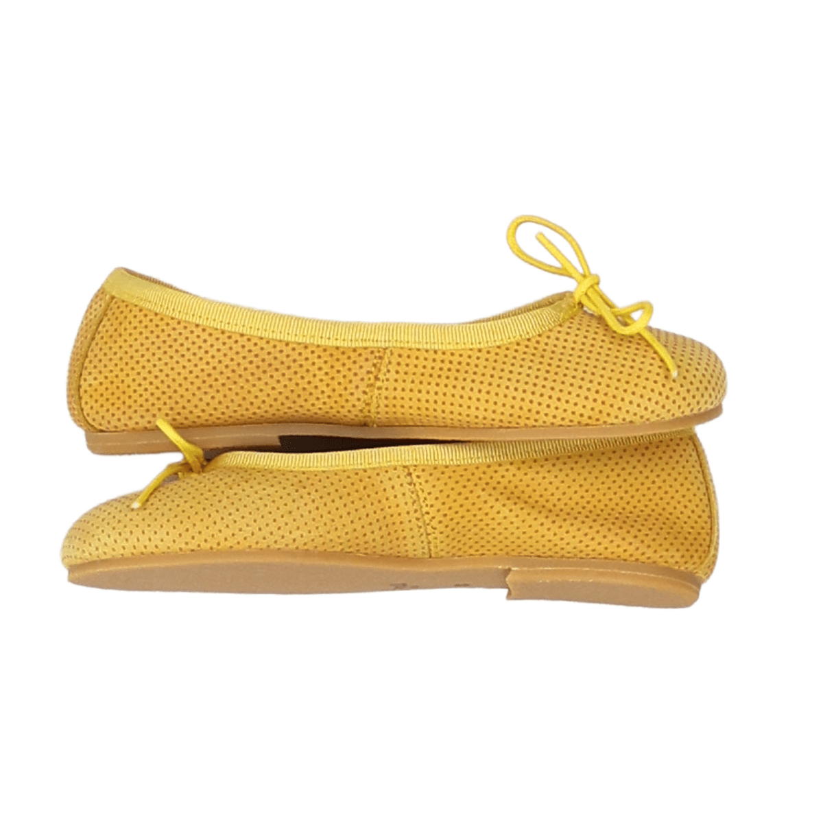 Yellow children's ballet flats - Size 26 JACADI - Seconde Main Yellow
