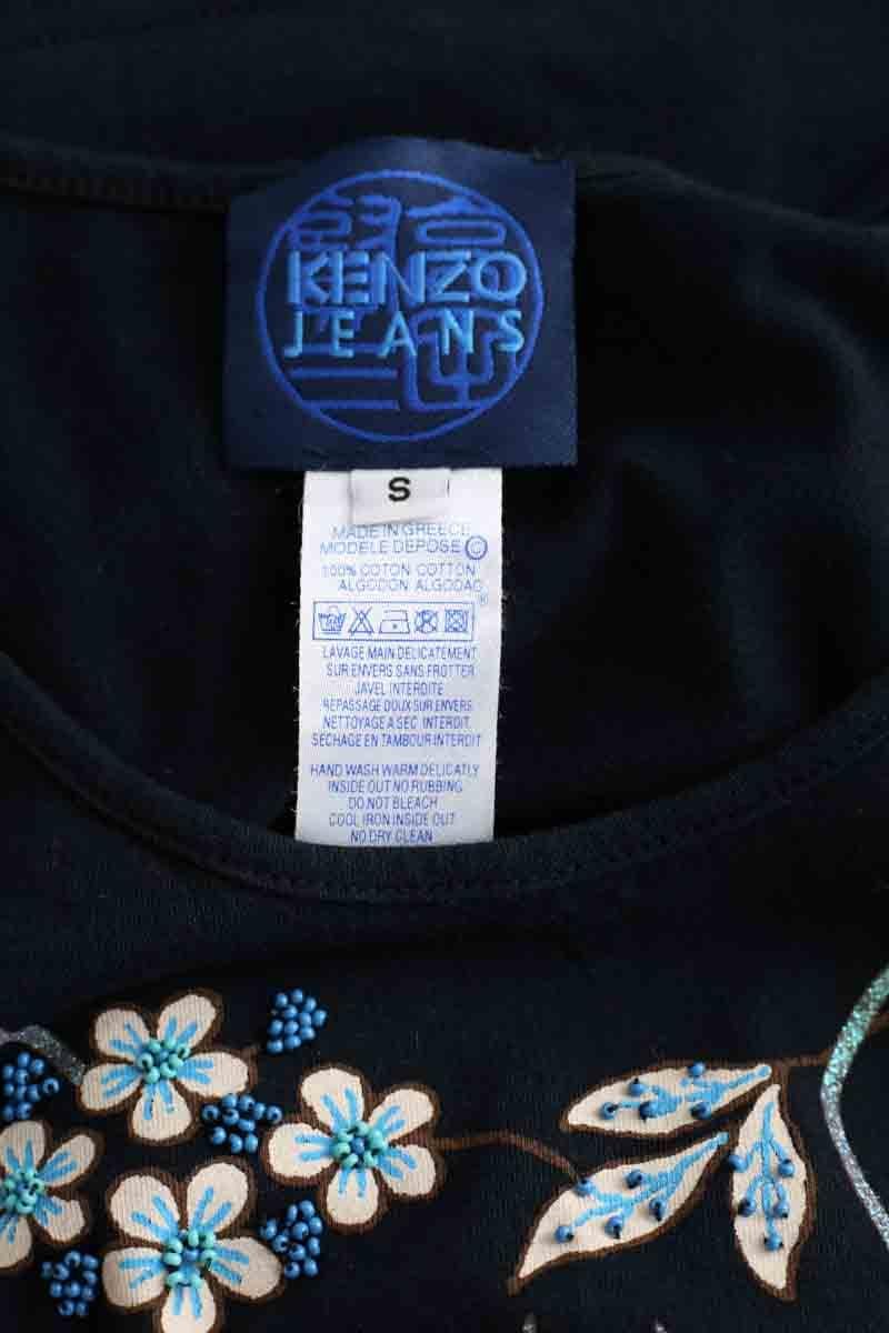 Cotton T-shirt KENZO - SECONDE MAIN Black