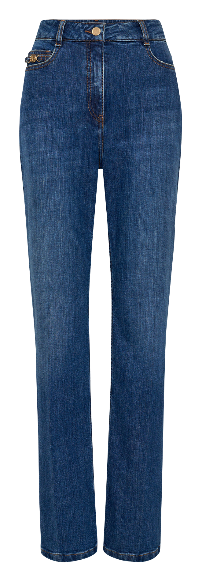 Jean bootcut en denim de coton mélangé GERARD DAREL Bleu