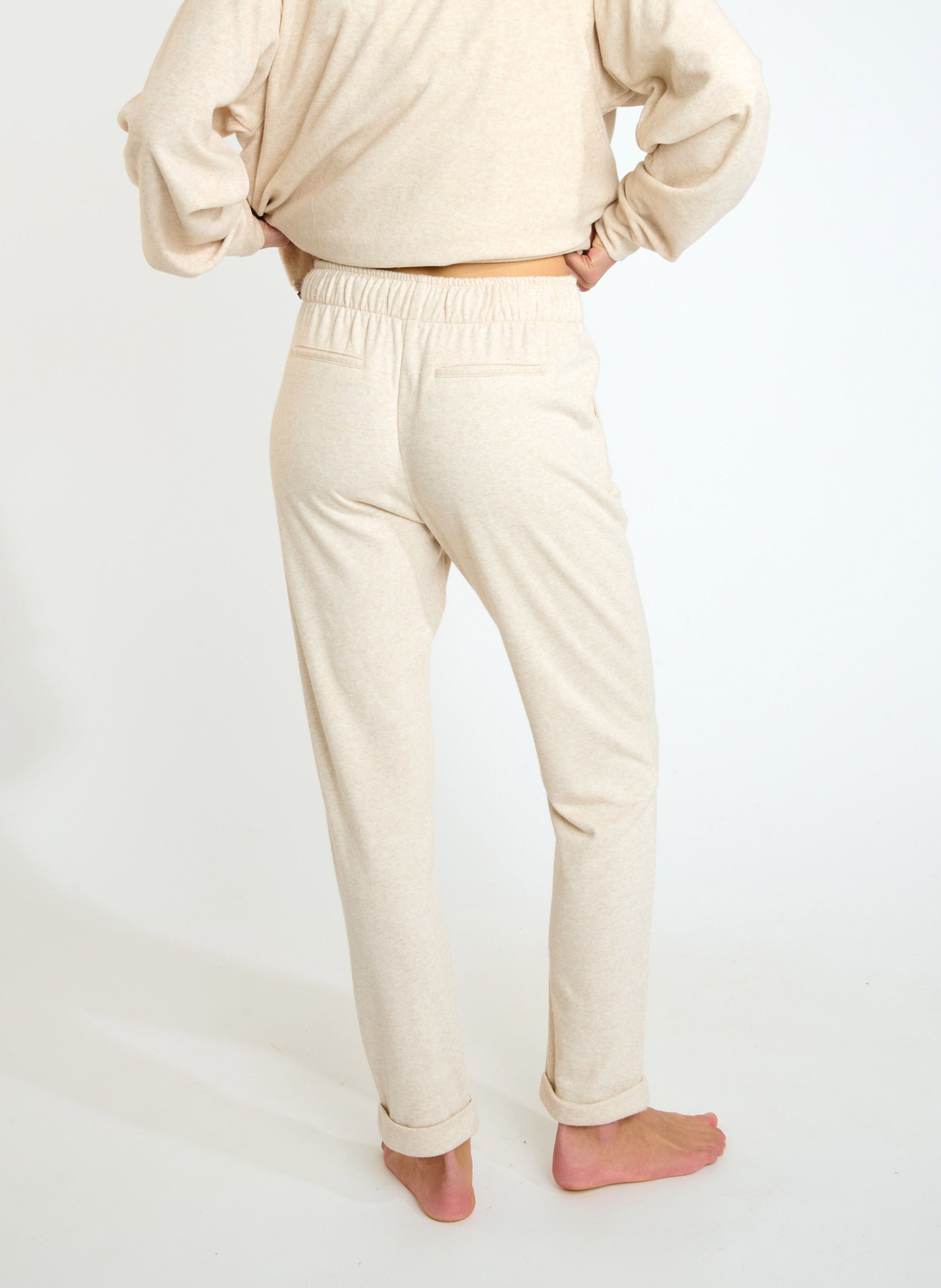 Gerade geschnittene Jogginghose BANANA MOON Beige