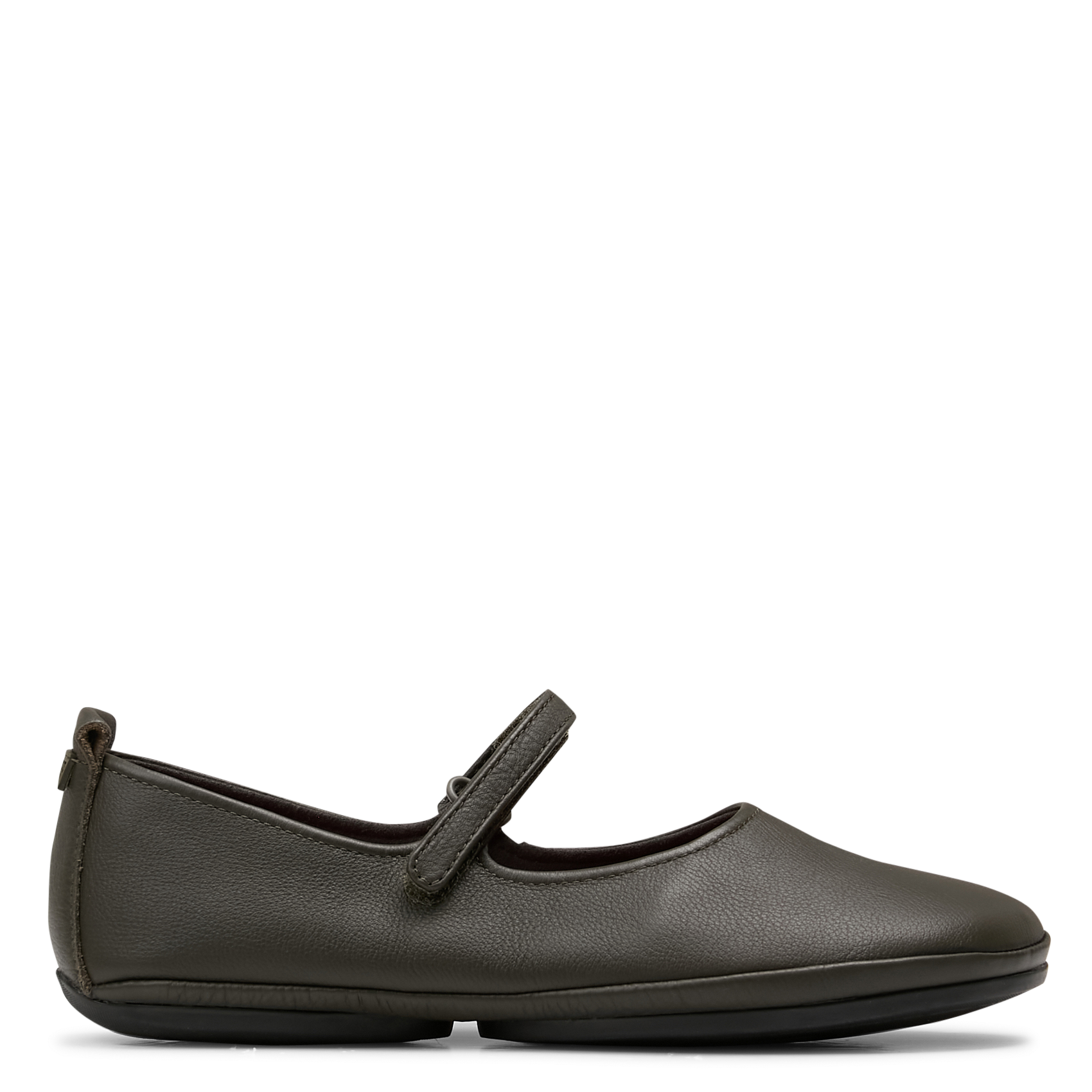 Ballerines à bride scratch en cuir CAMPER Vert