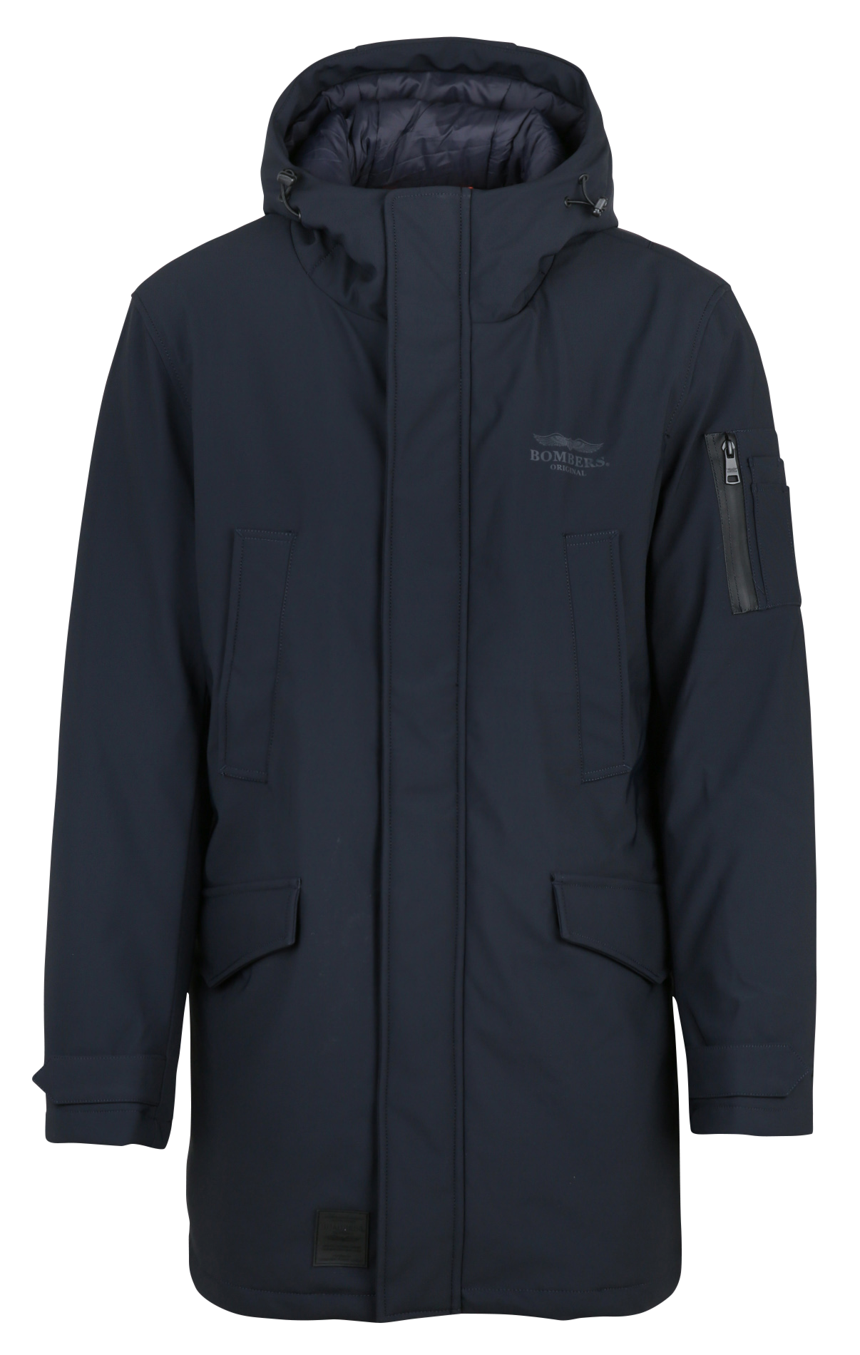 Parka à capuche BOMBERS ORIGINAL Bleu