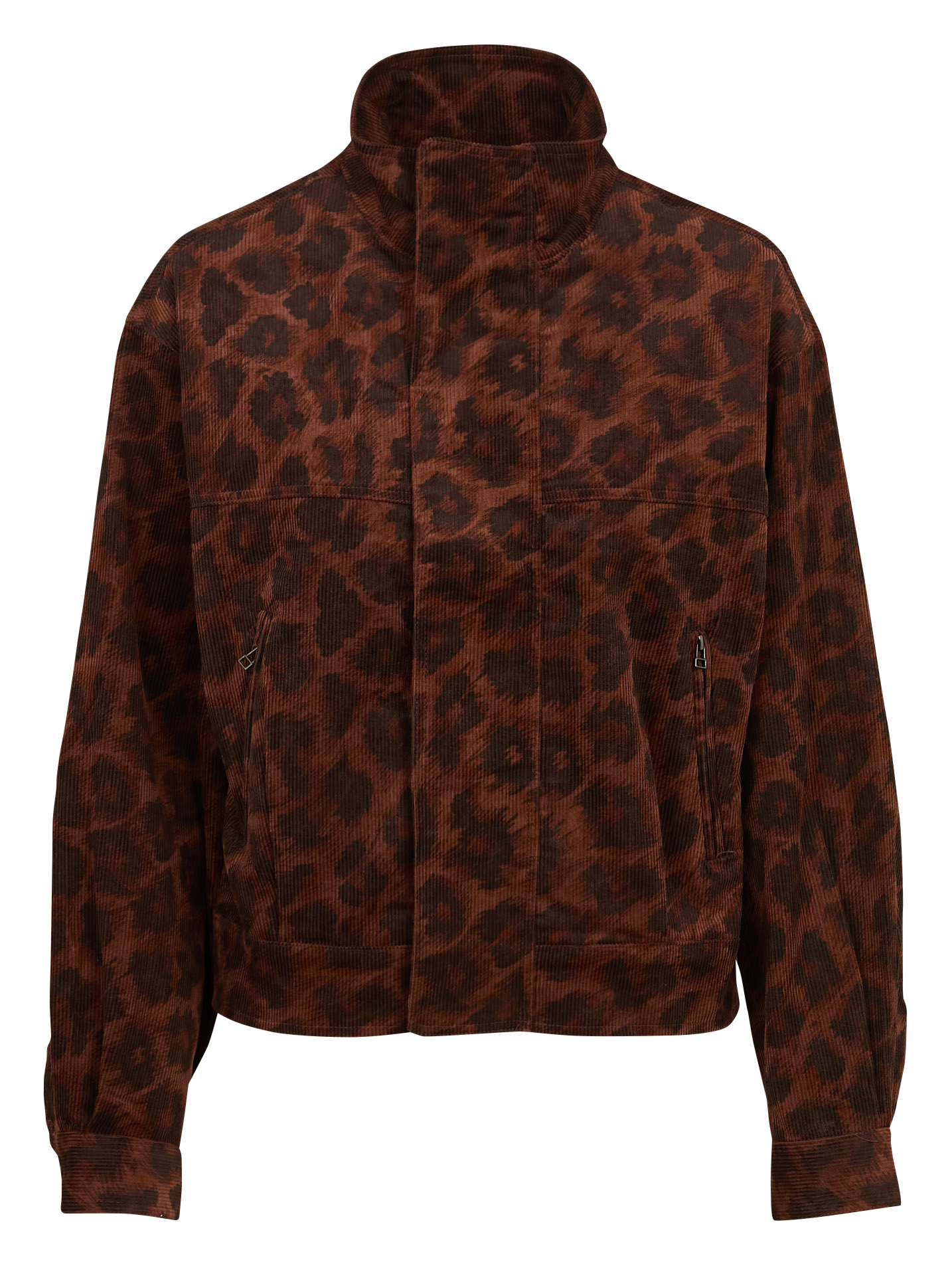 Baumwolljacke mit Stehkragen THE KORNER Braun