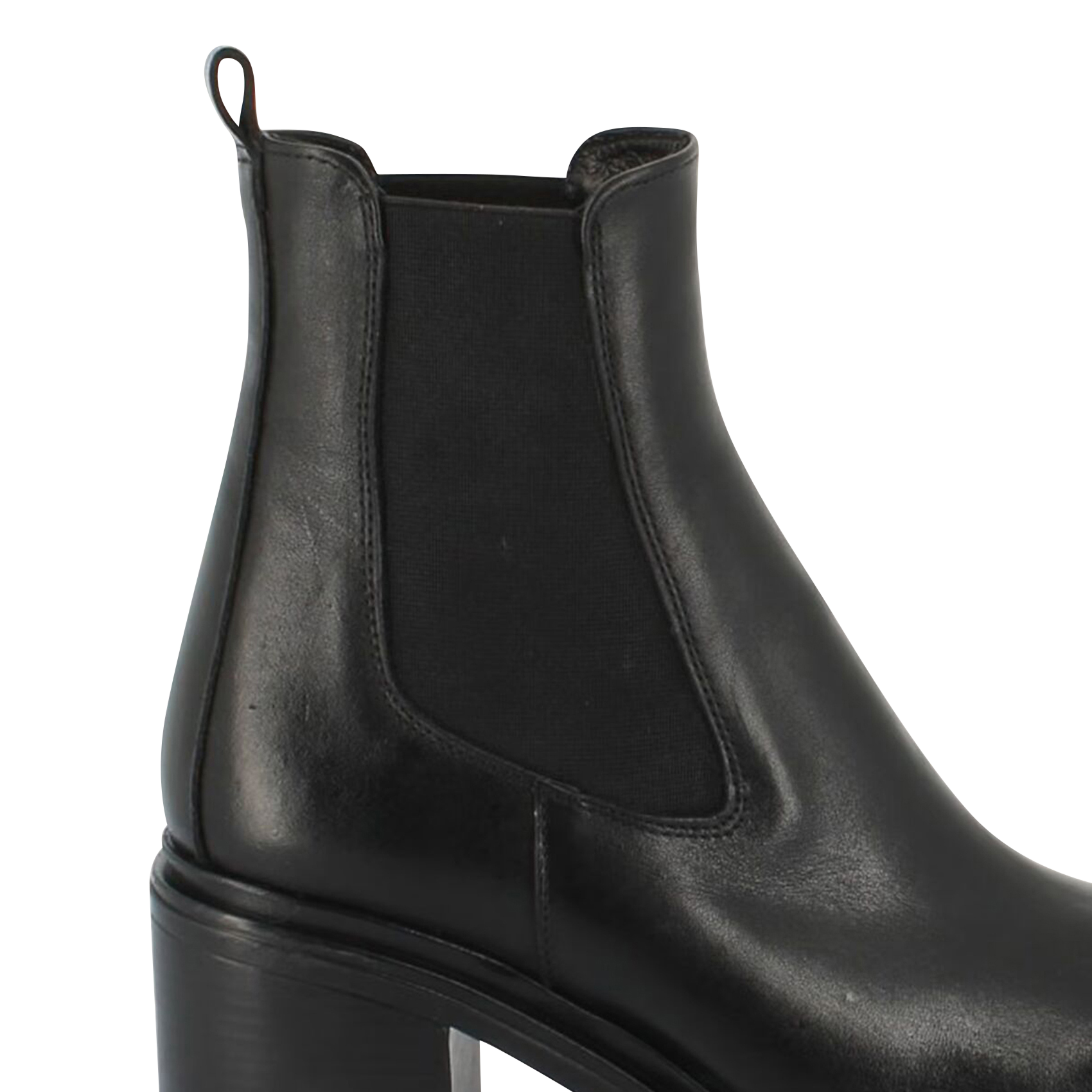 Bianca leather ankle boots JONAK Black