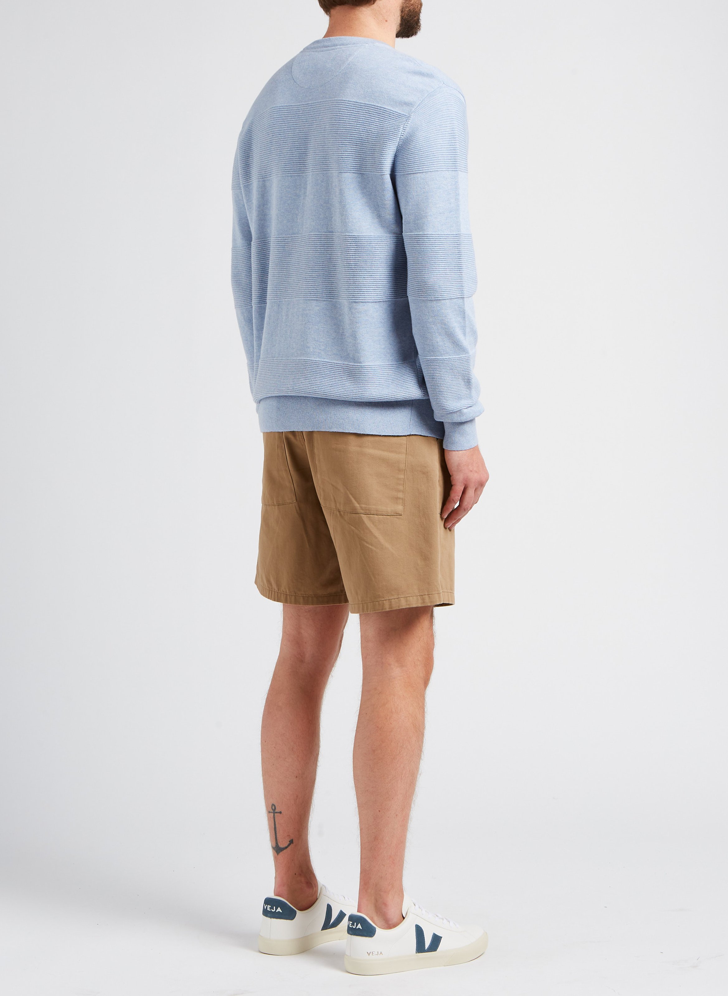 Weite Baumwollshorts FARAH Beige