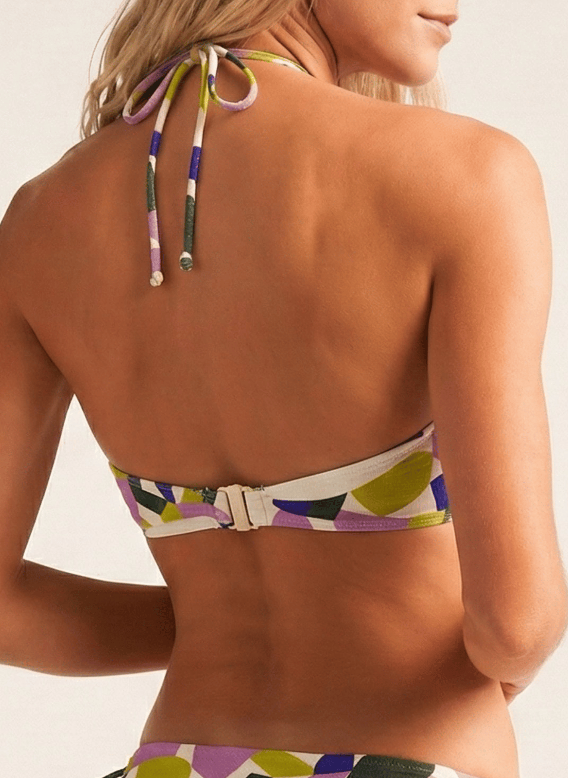 Bandeaubikinitop met print ROBIN COLLECTION Veelkleurig