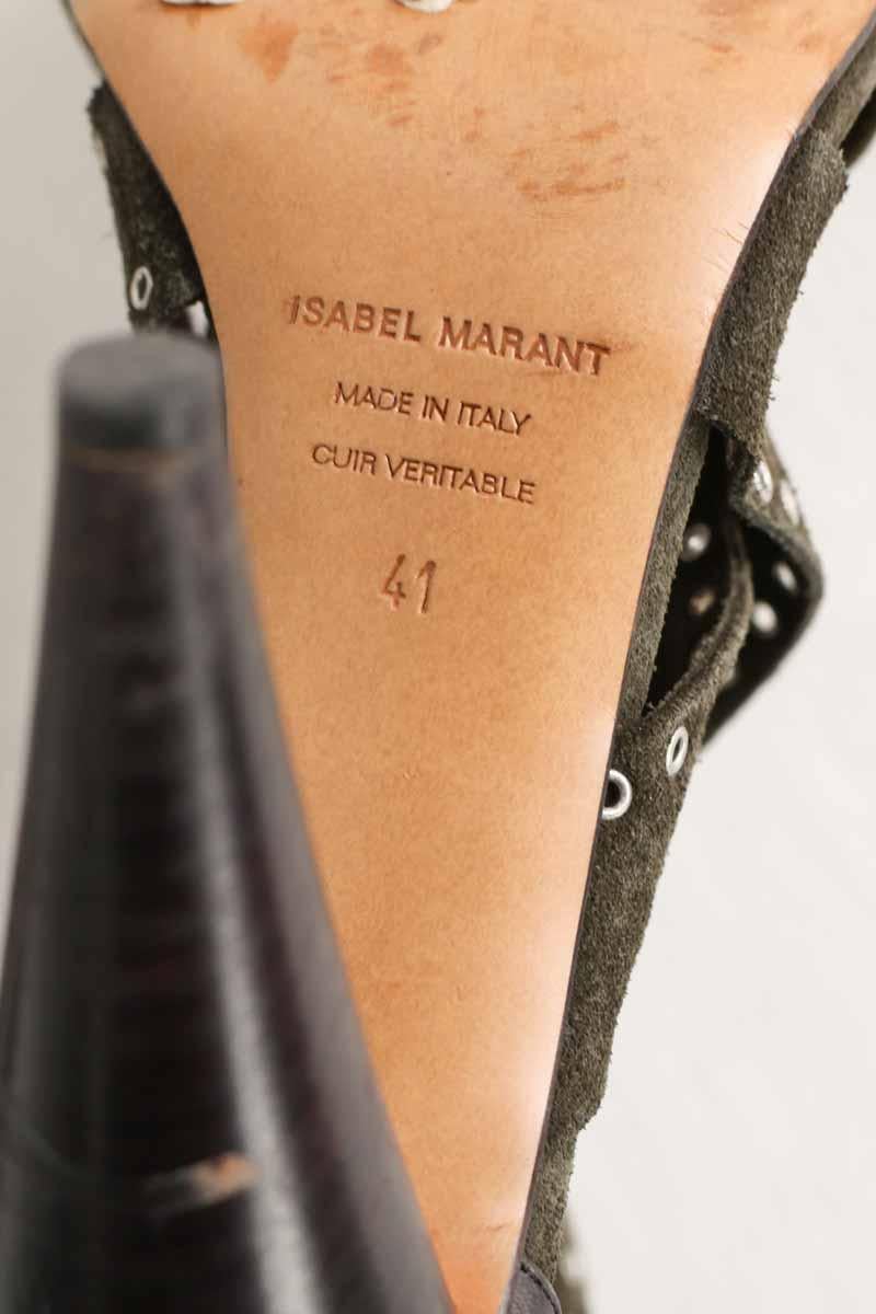 Heels ISABEL MARANT - Seconde Main Khaki