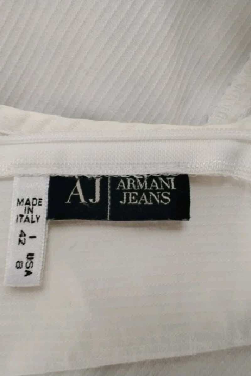 Robe ARMANI - SECONDE MAIN Blanc
