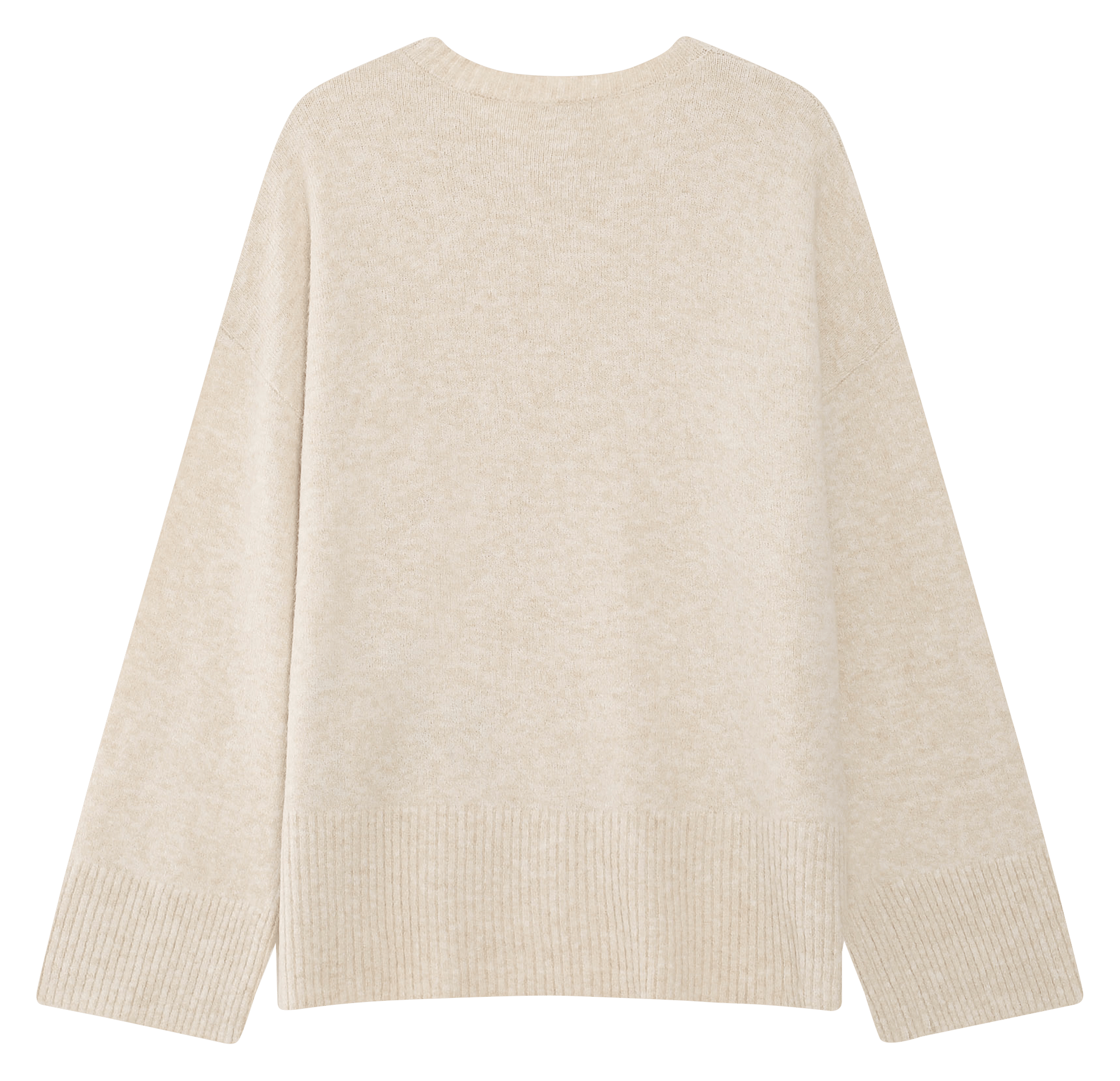 Pull col rond GRACE ET MILA Bleu