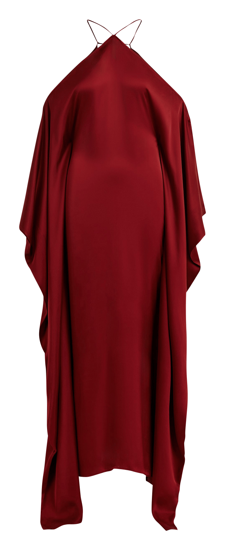 Langes einfarbiges Kleid ESSENTIEL ANTWERP Rot