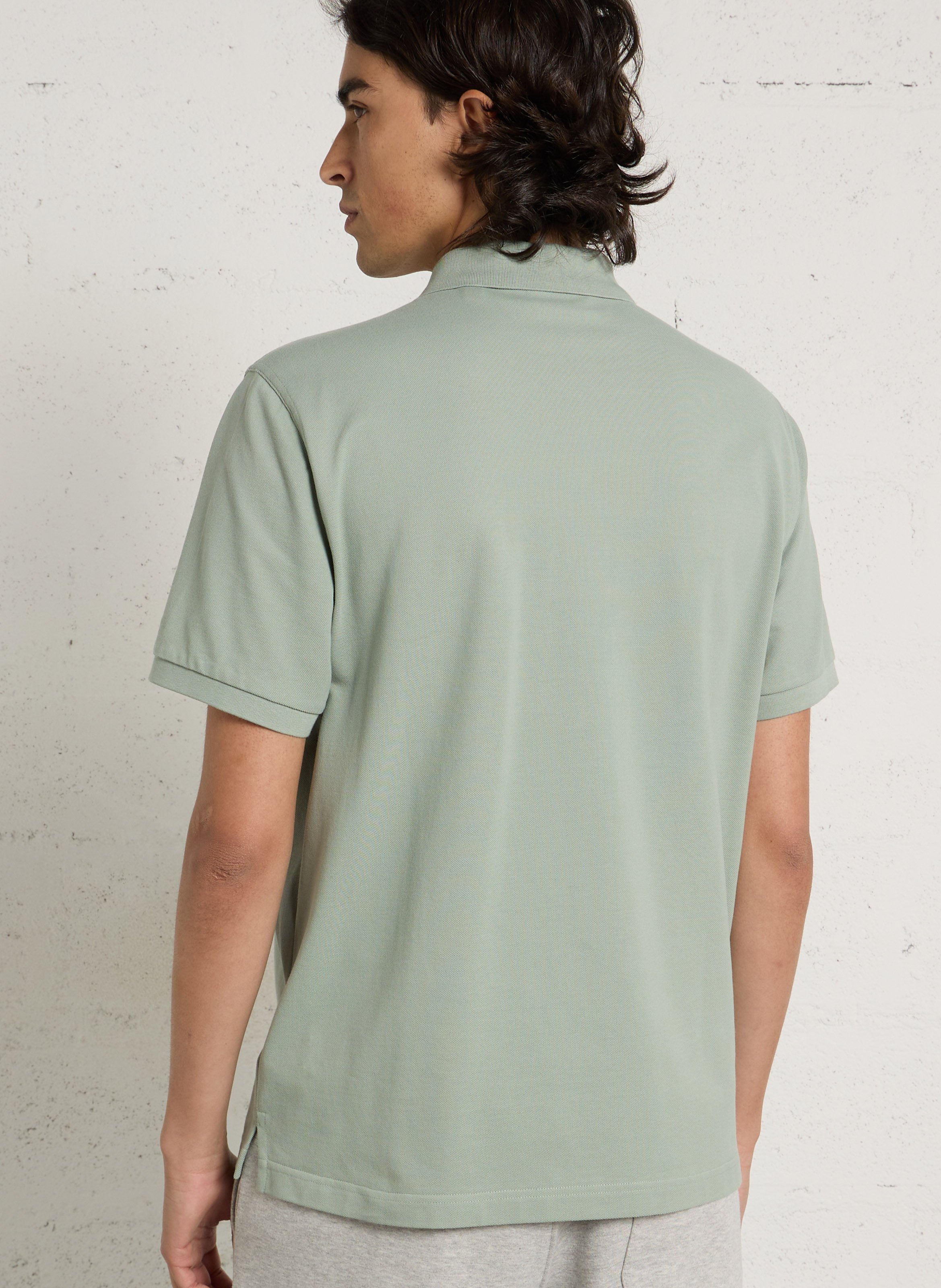 Polo en coton GANT Gris