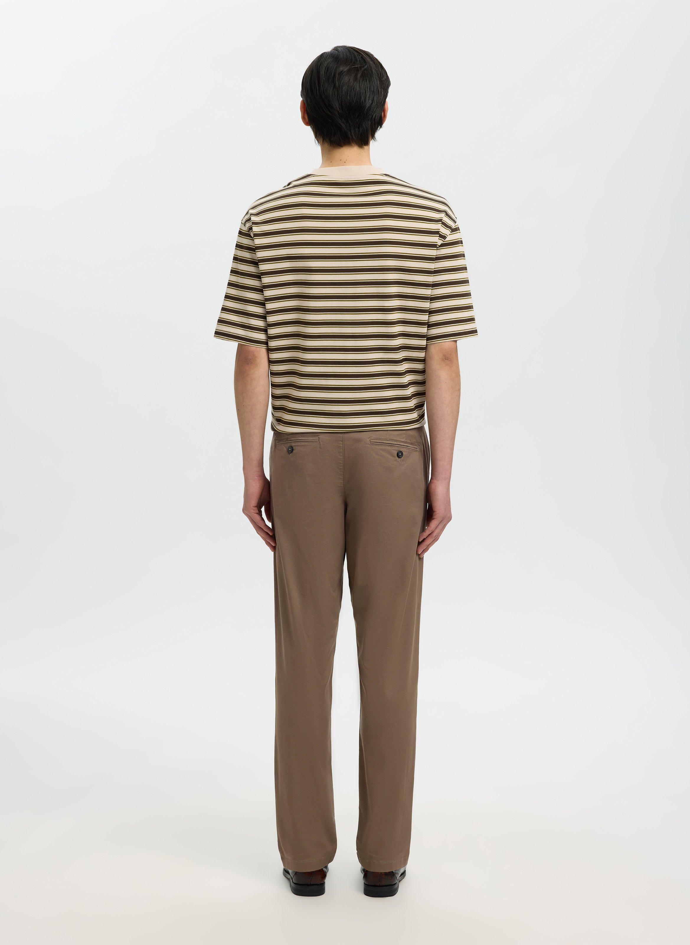Chino trousers  SELECTED Brown