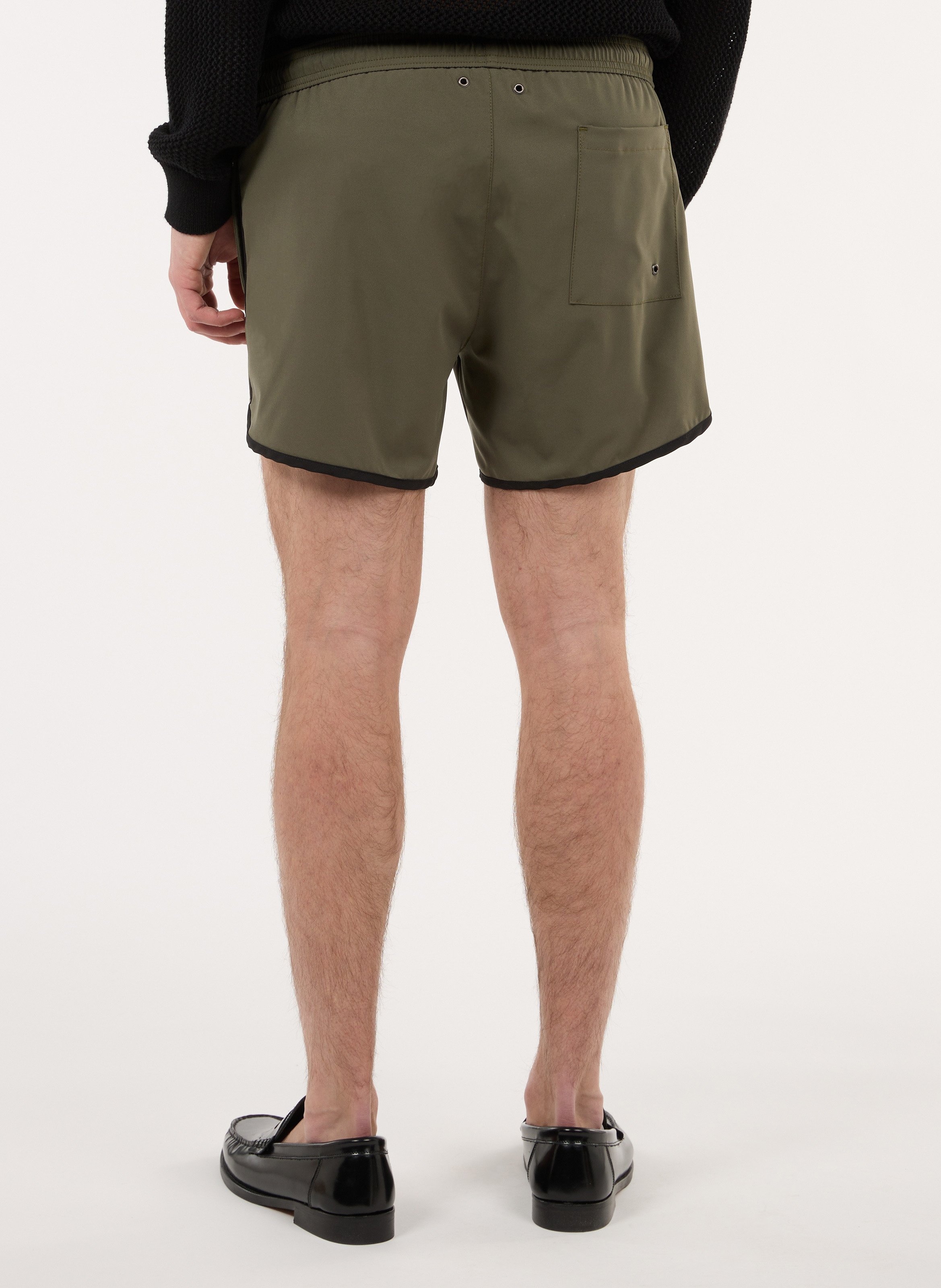 Gerad geschnittene Shorts SAISON 1865 Khaki