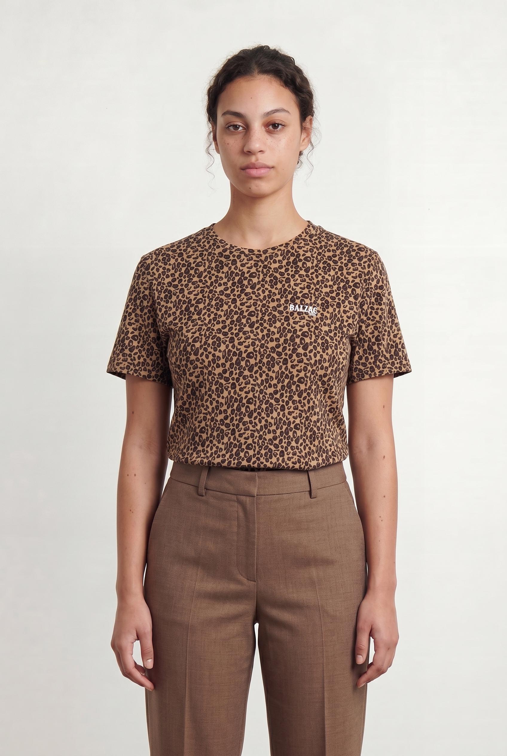 T-shirt BALZAC PARIS - Seconde Main Brown