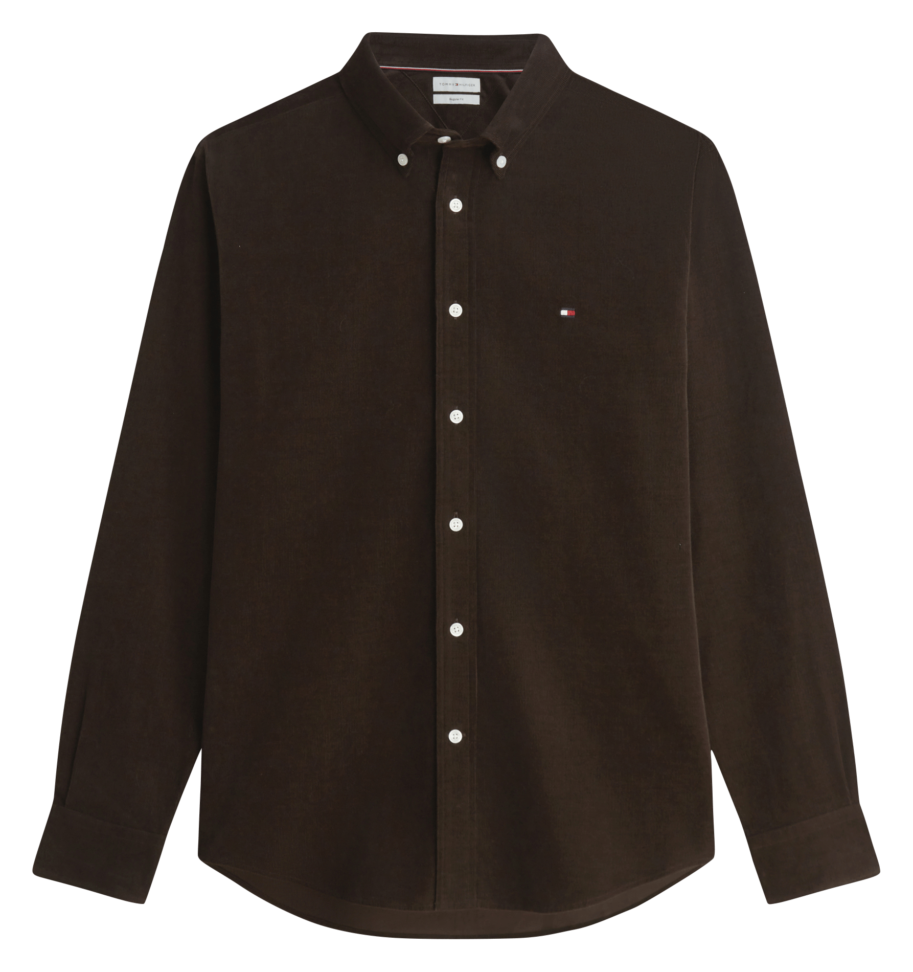 Cordbluse mit klassischem Kragen TOMMY HILFIGER