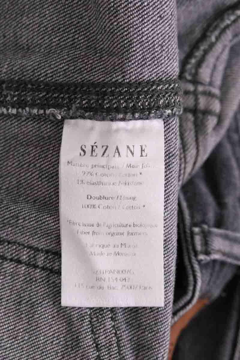 Straight jeans SEZANE - Seconde main Grey