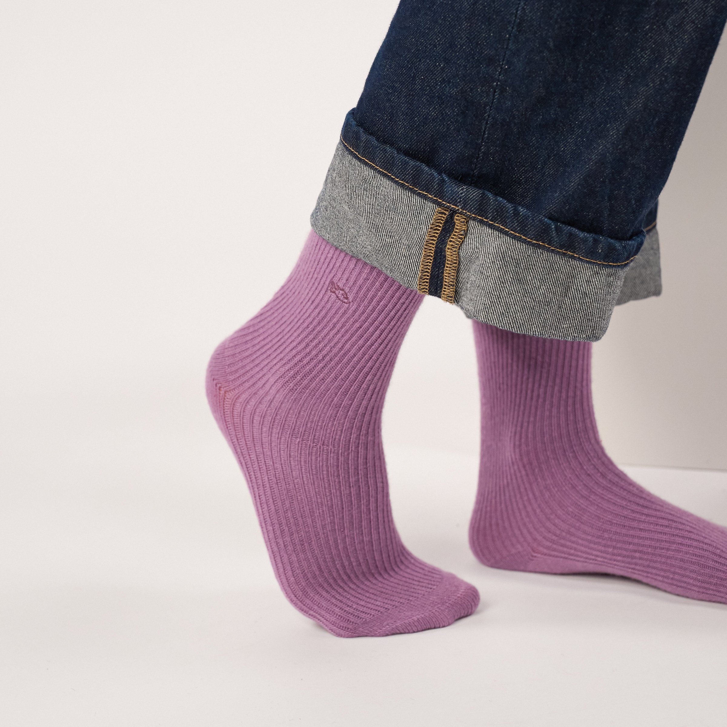 Wool socks | Purple BILLYBELT Women