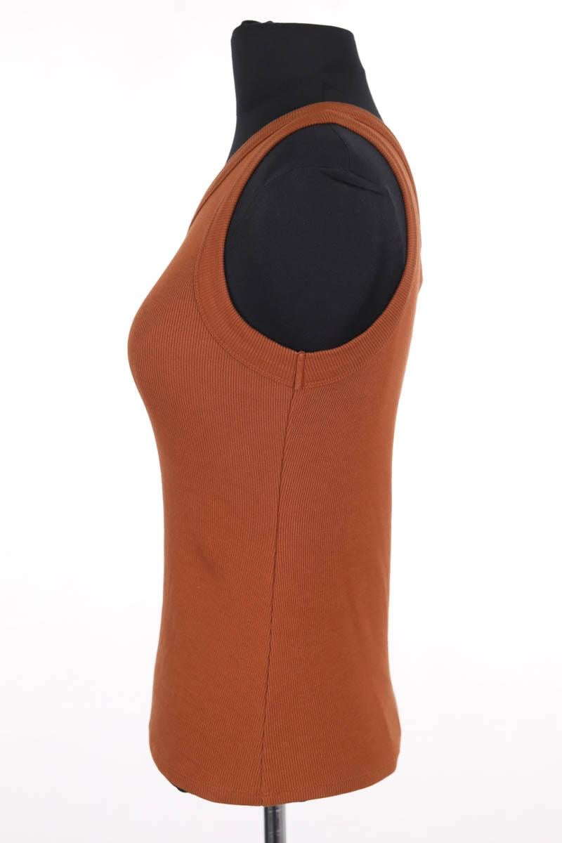 Azawood sleeveless top SEZANE - Seconde main Brown