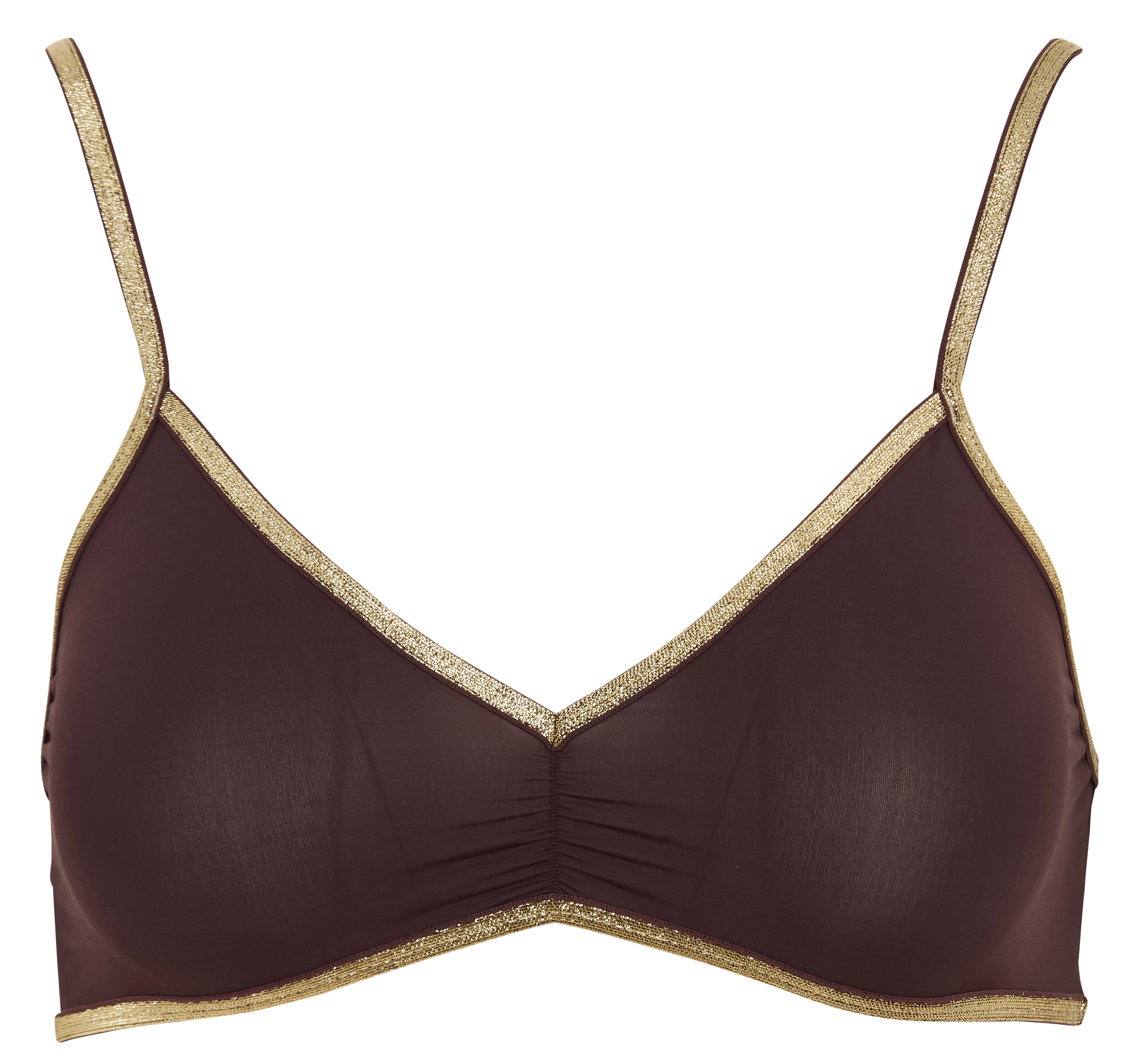 Unwired bralet with lurex LA NOUVELLE