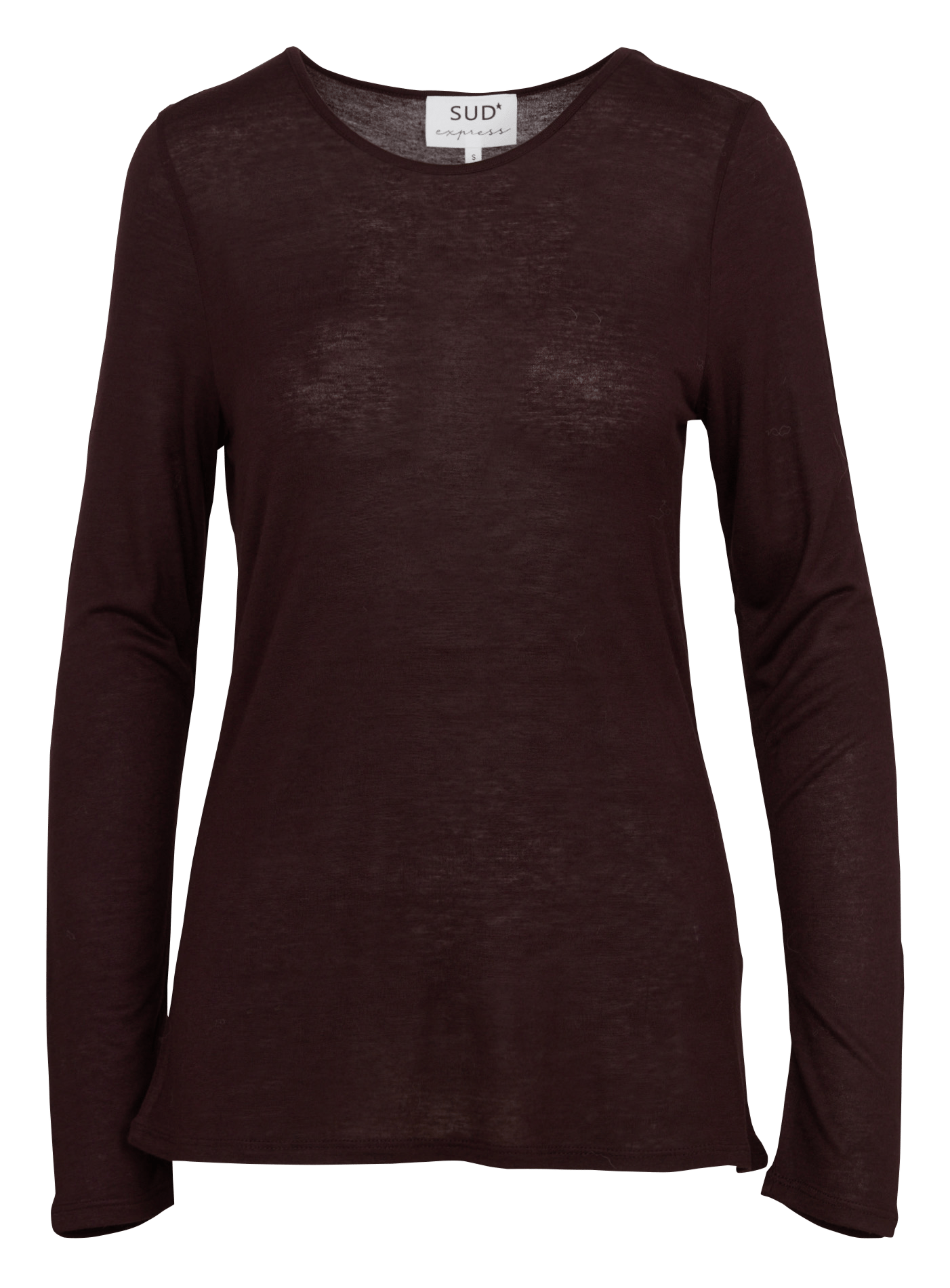 T-shirt recht vloeiend met lange mouwen SUD EXPRESS
