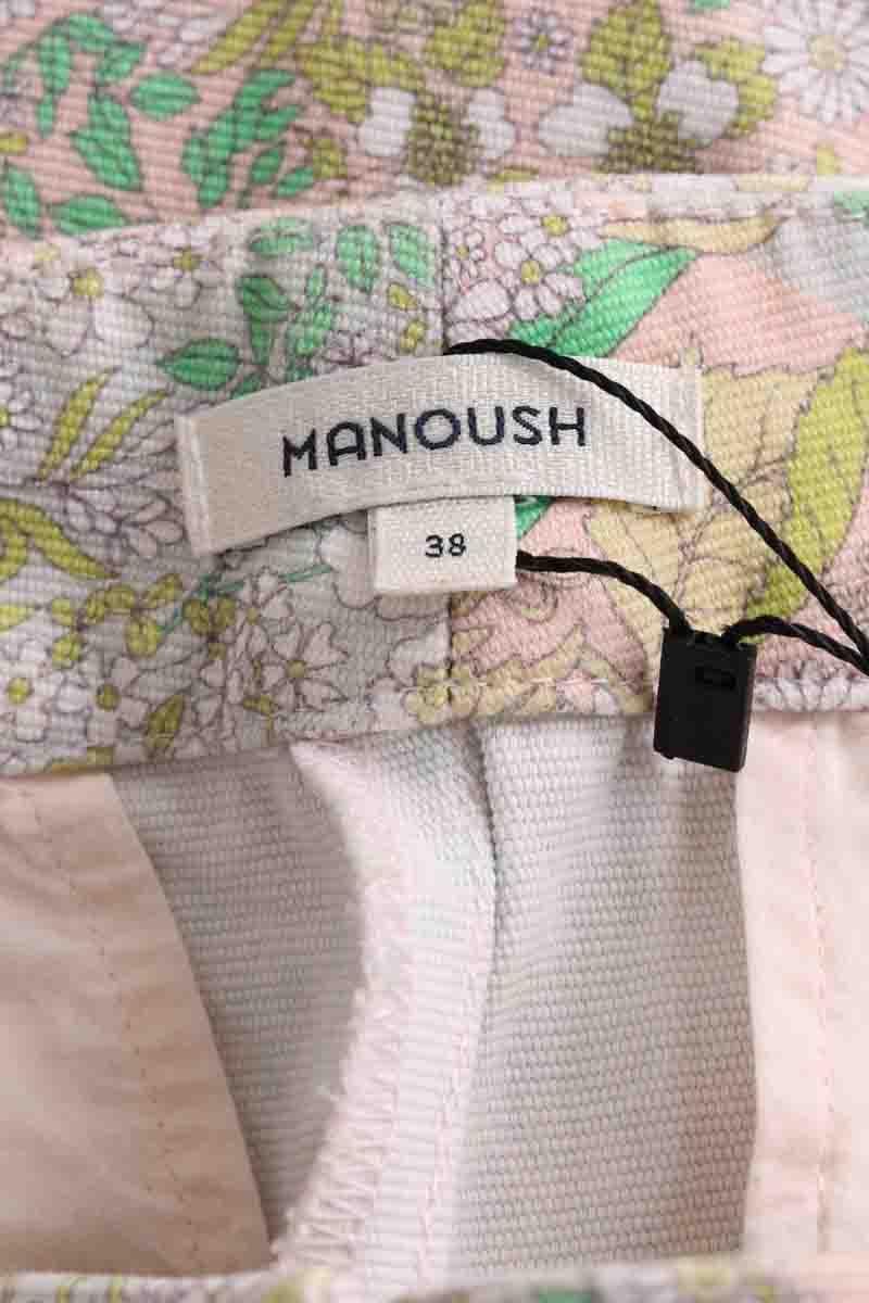 Straight-leg pants Manoush - Seconde Main Green