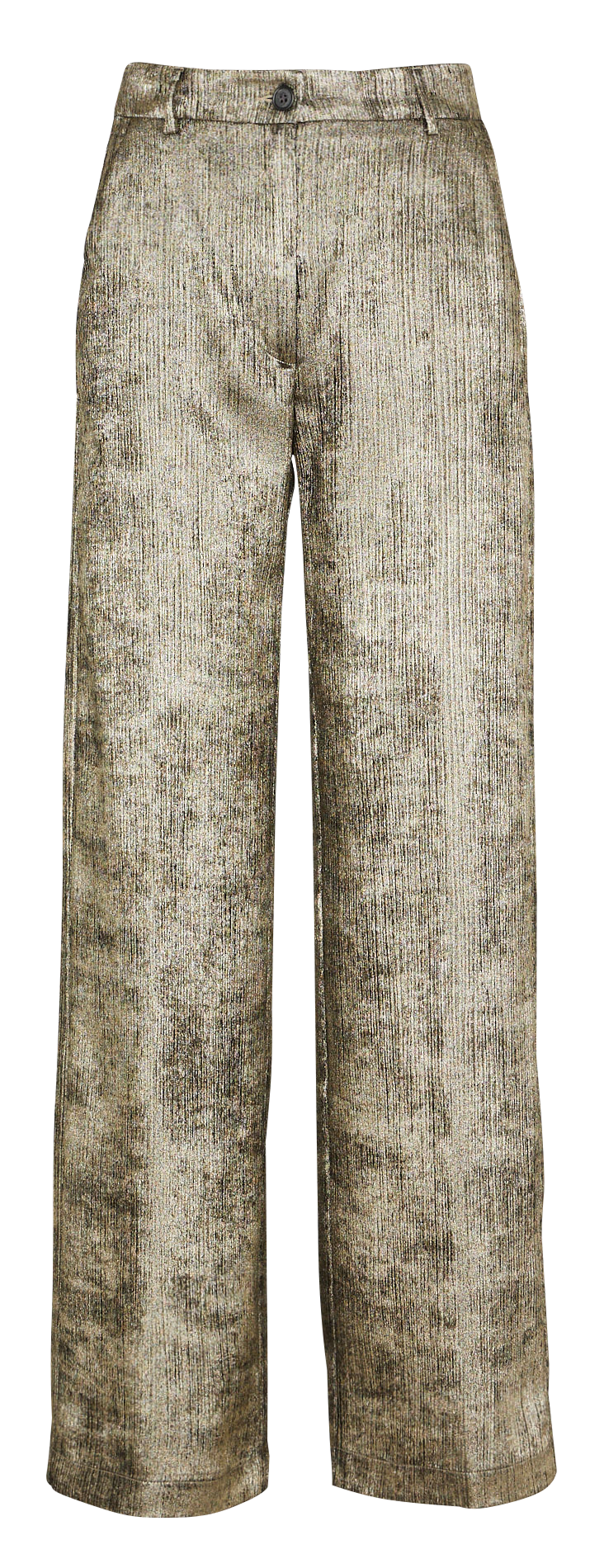 Metallic straight-leg pants HARTFORD Golden