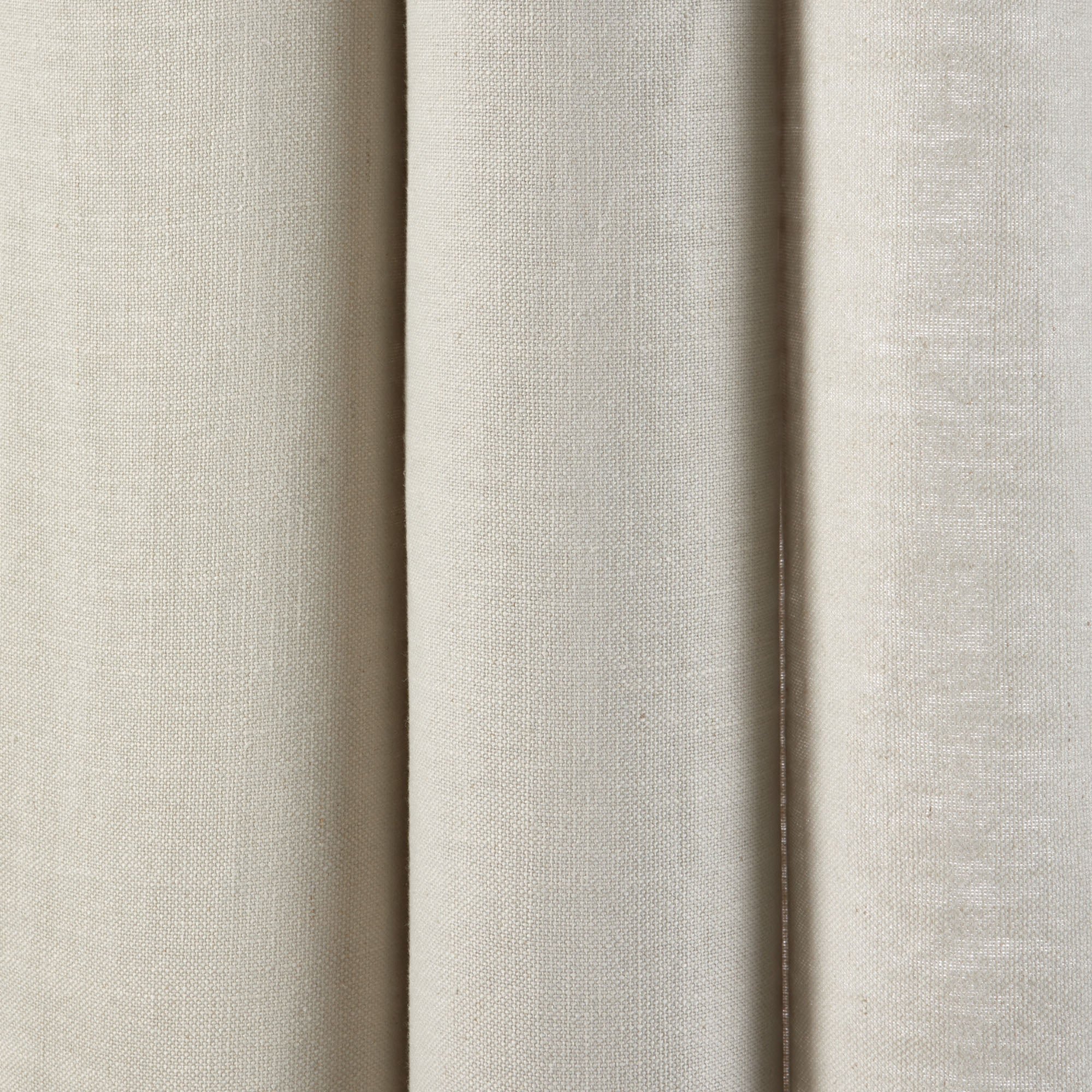 AUBIN - Linen curtain with eyelets MADURA Grey
