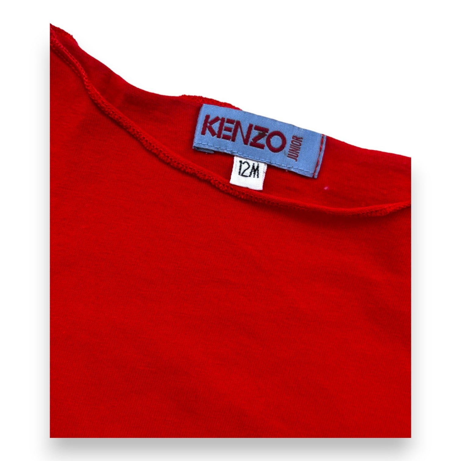 Red Baby T-shirt - 12 months KENZO - SECONDE MAIN Red