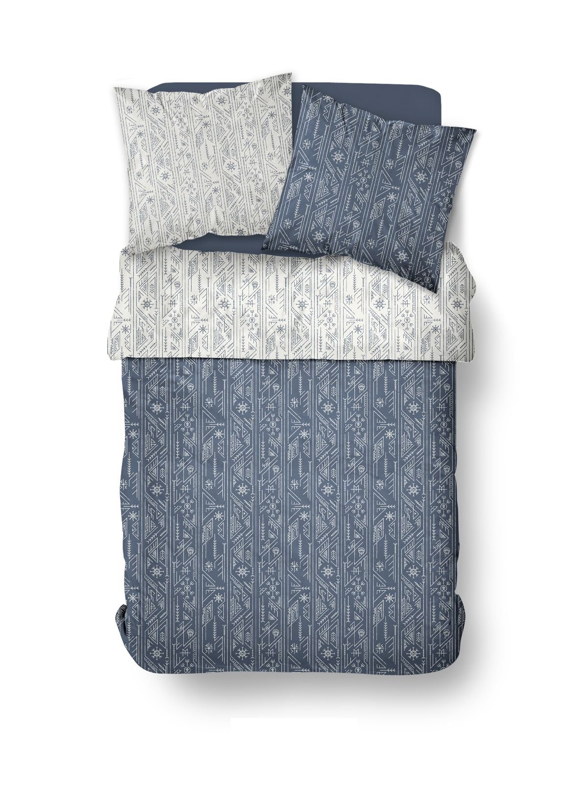 Cotton bedding set TODAY LINGE DE MAISON White