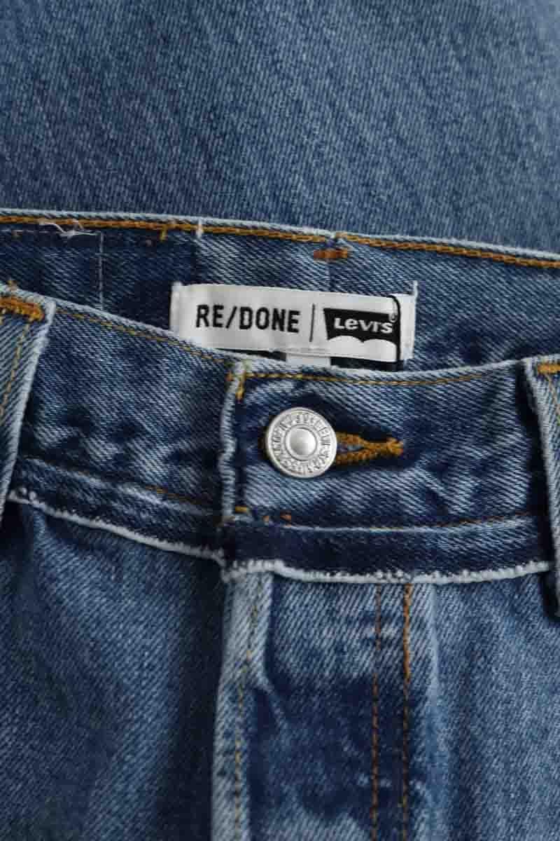 Cotton skinny jeans LEVI'S - Seconde main Blue