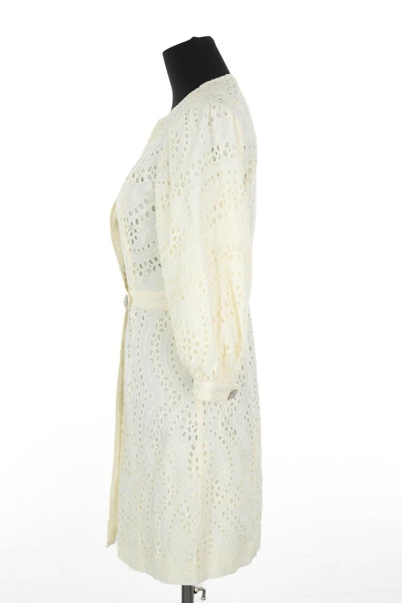 Cotton dress TARA JARMON - Seconde Main White