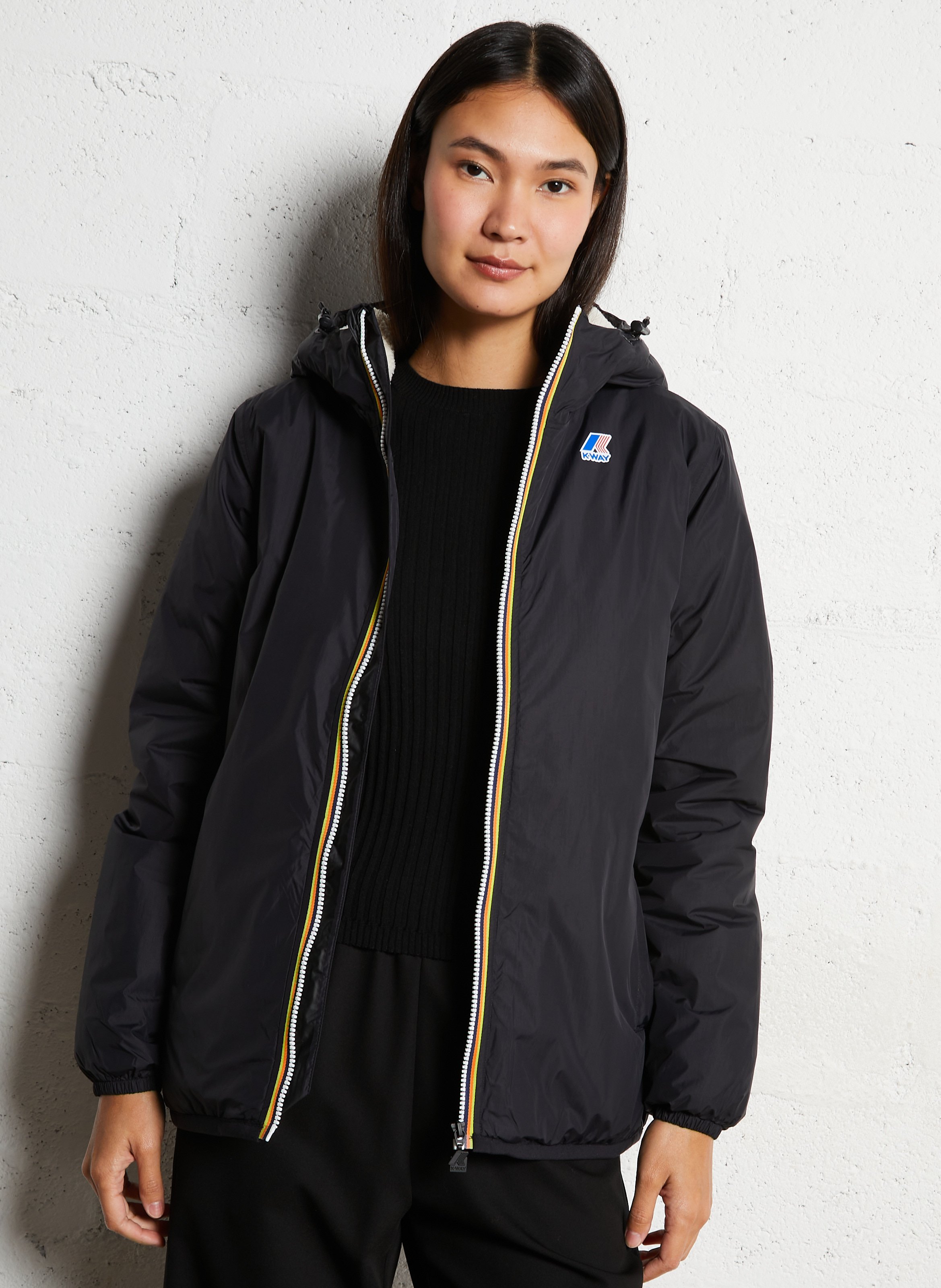 Daunenjacke mit Stehkragen K-WAY