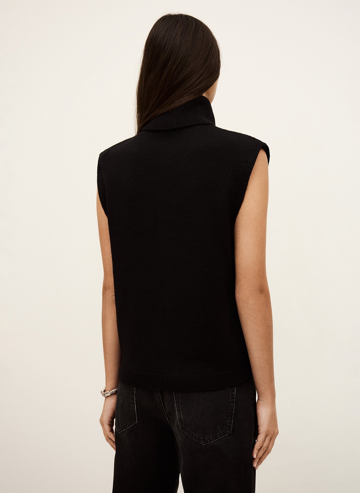 Rechte, wollen coltrui BA&SH Zwart