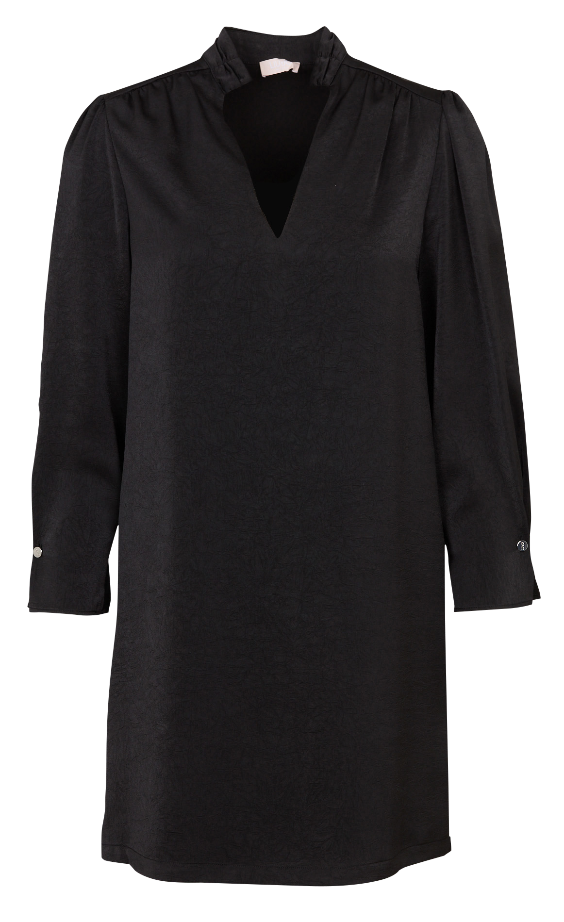 Gerade Tunikakleid in einfarbigem Design LIU JO Schwarz
