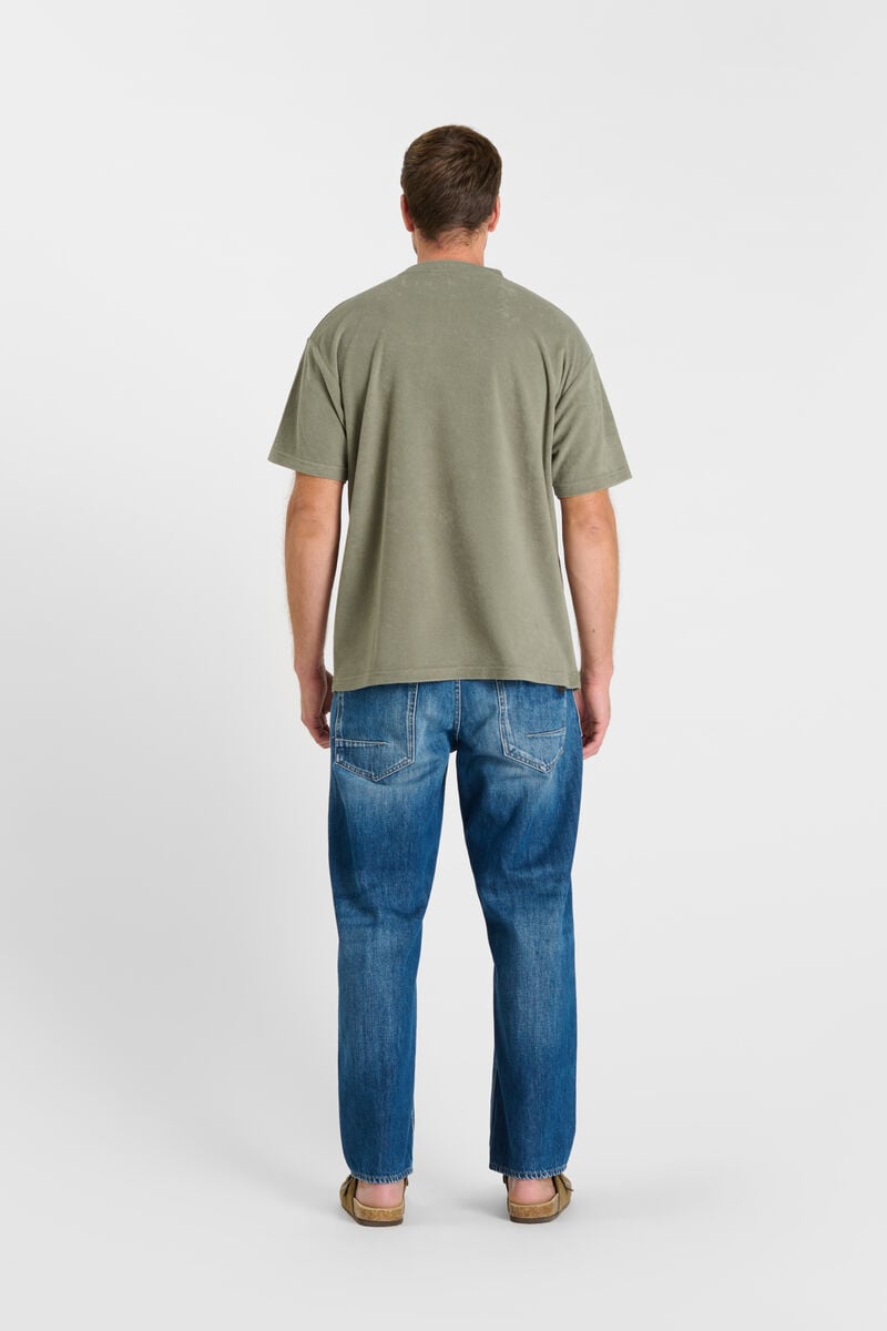 Tommy Badge T-shirt LE TEMPS DES CERISES Khaki