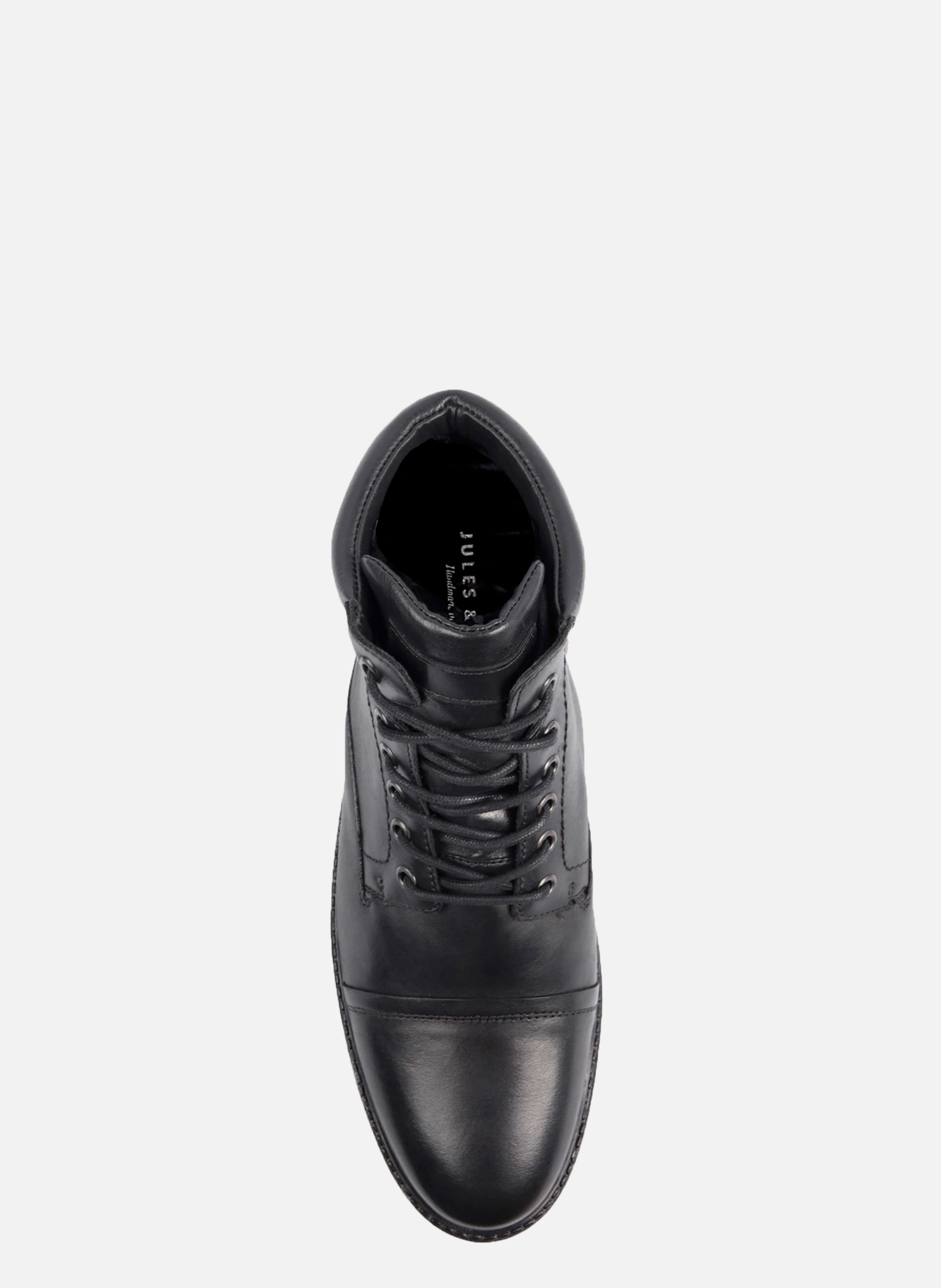 <em>Boots Rangers Elliot Smooth Leather Black</em> JULES & JENN Black