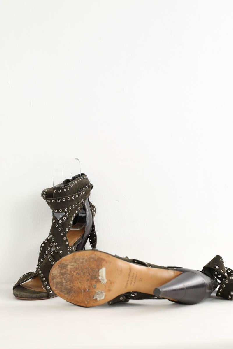 Heels ISABEL MARANT - Seconde Main Khaki