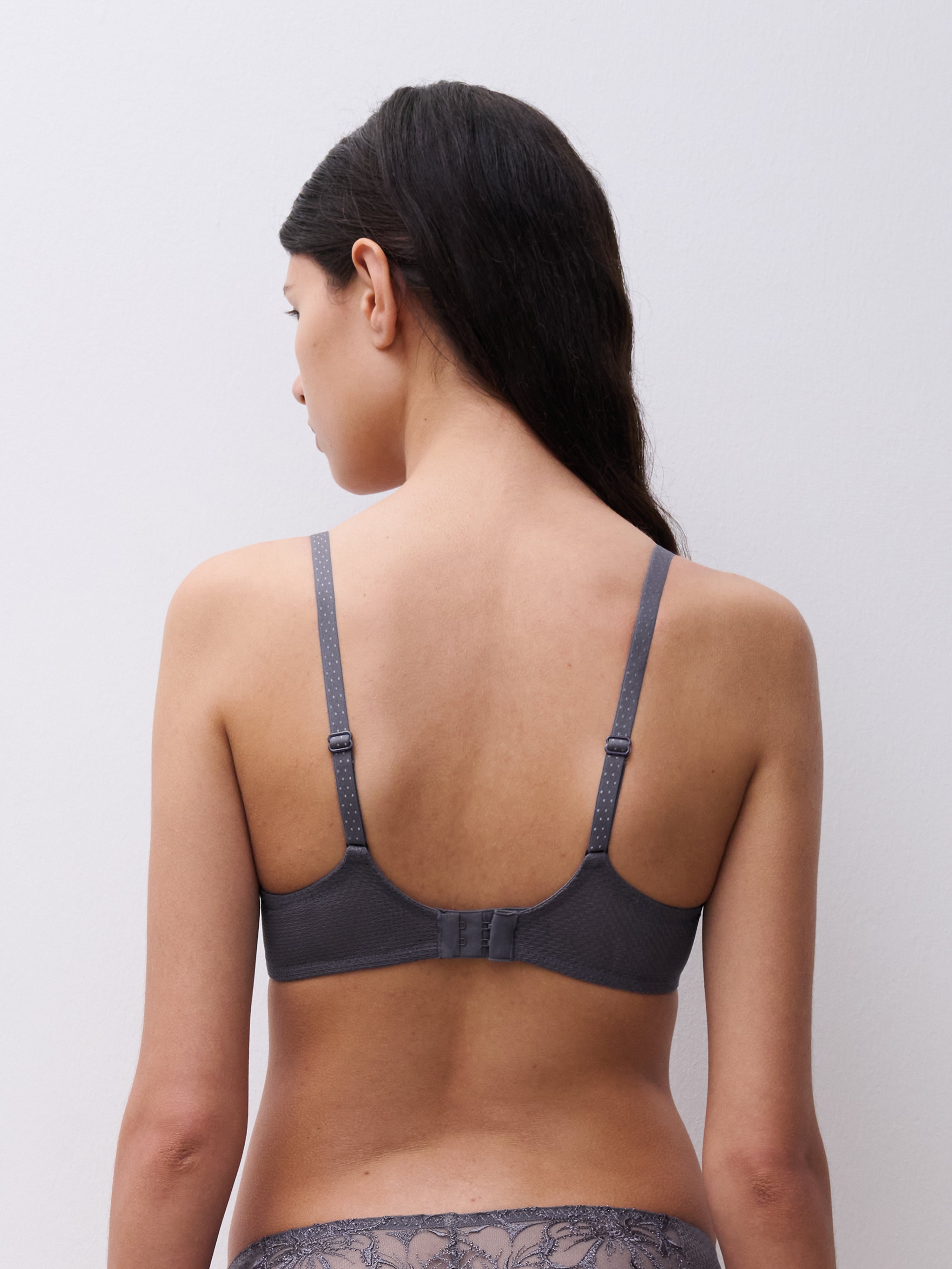 Demi-cup bra CHANTELLE Grey